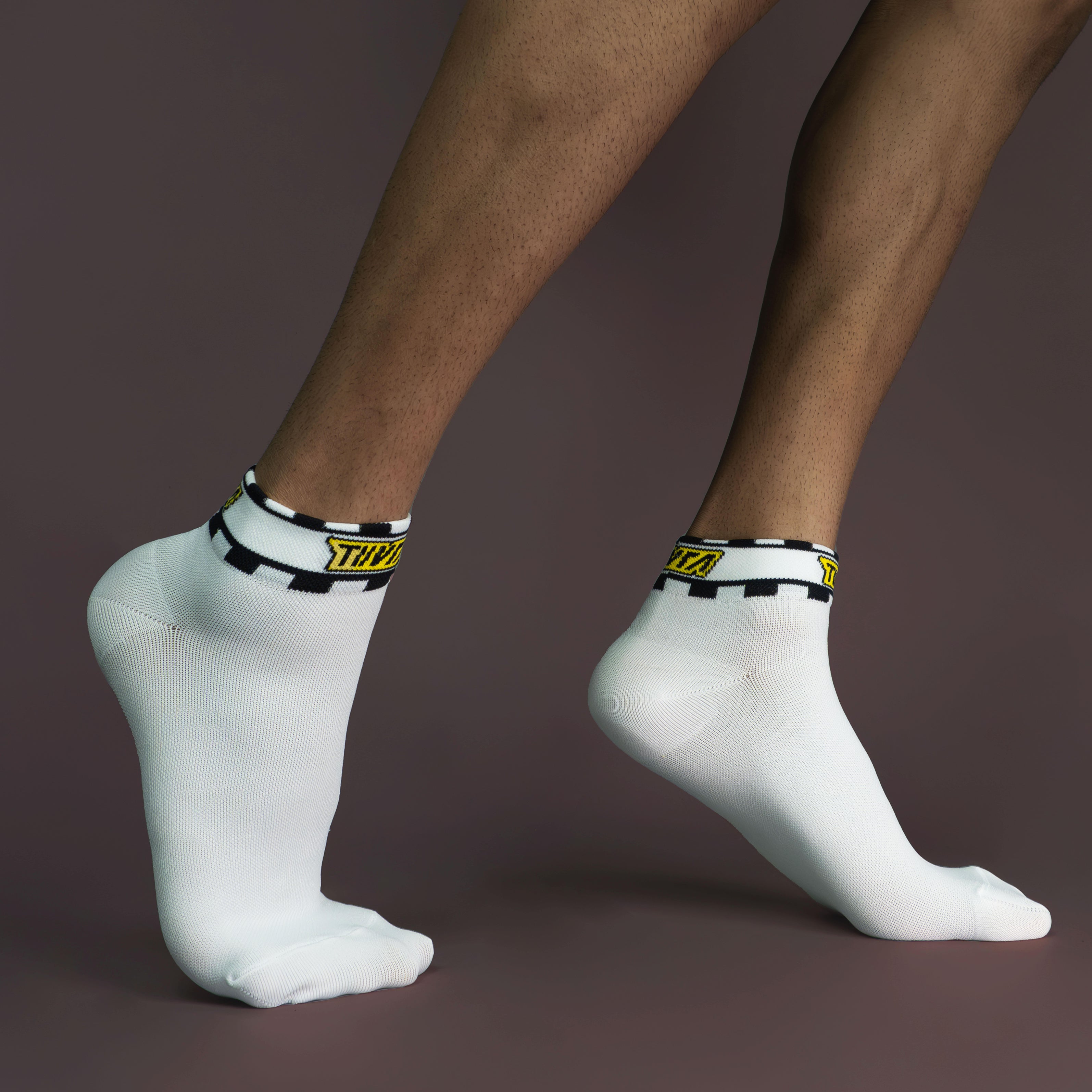 Snow Mist Ankle Length Compression Socks