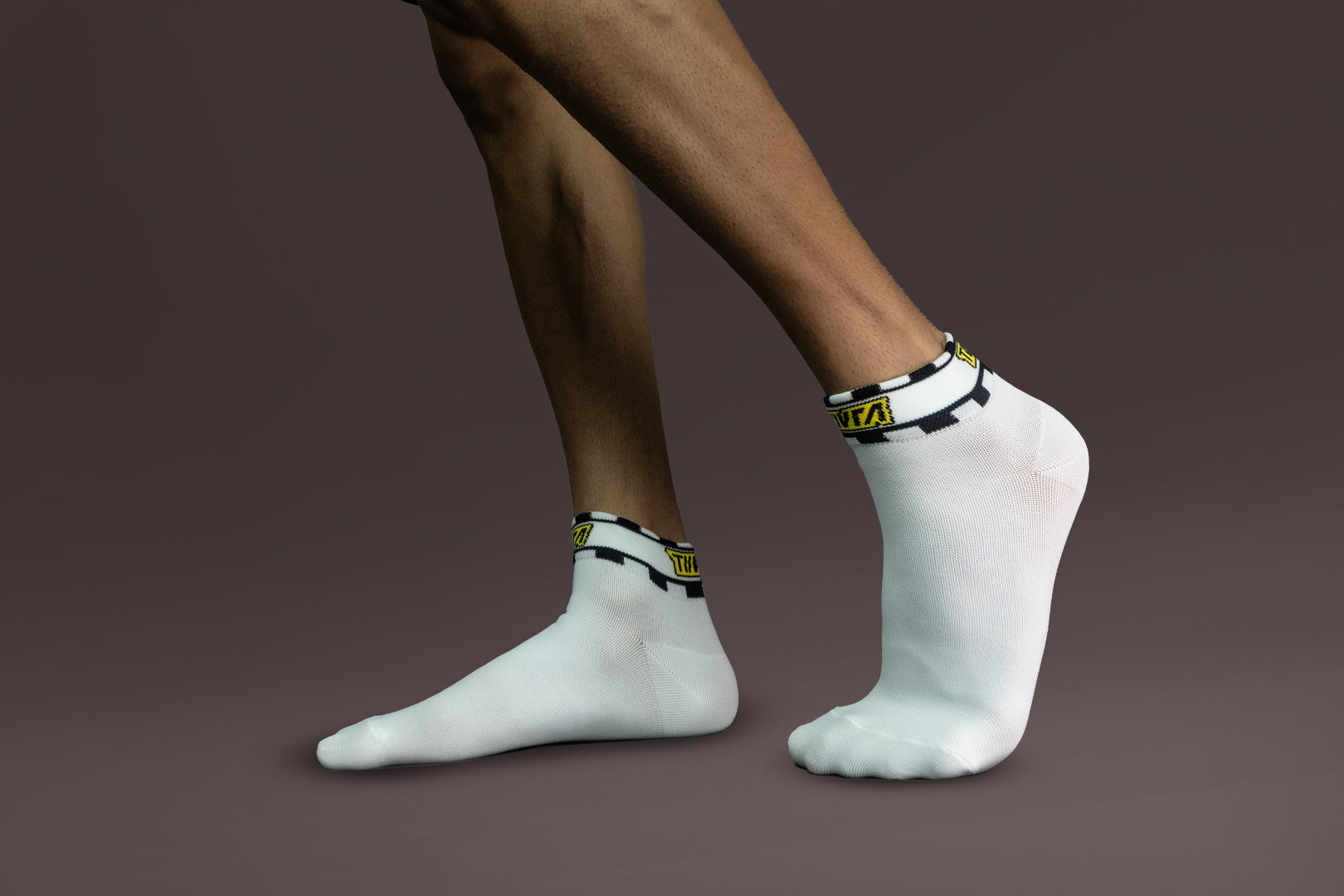 Snow Mist Ankle Length Compression Socks