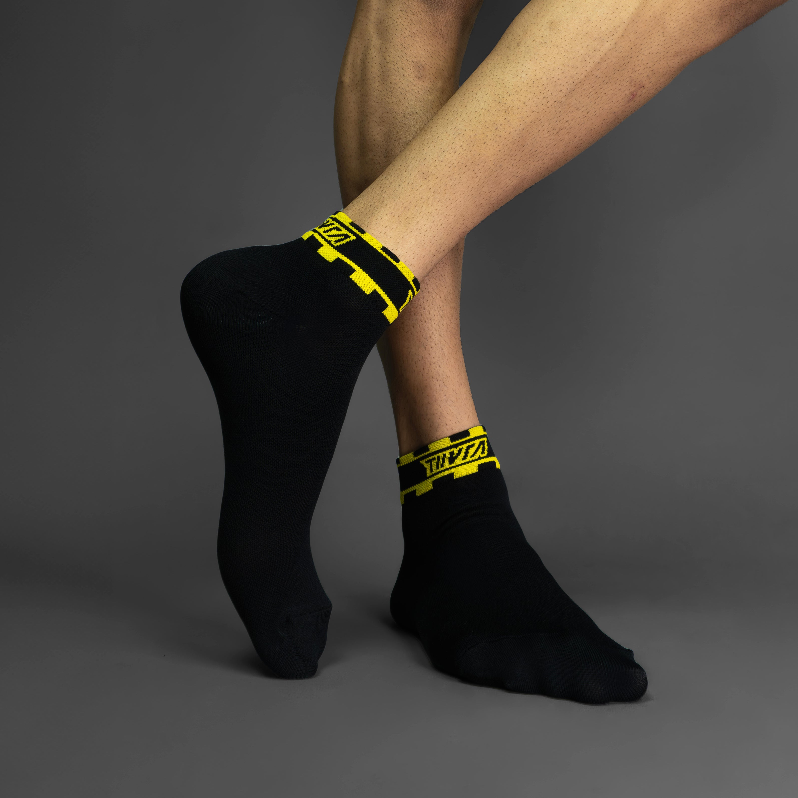 Shadow Ankle Length Compression Socks