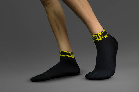 Shadow Ankle Length Compression Socks | Anti-fatigue