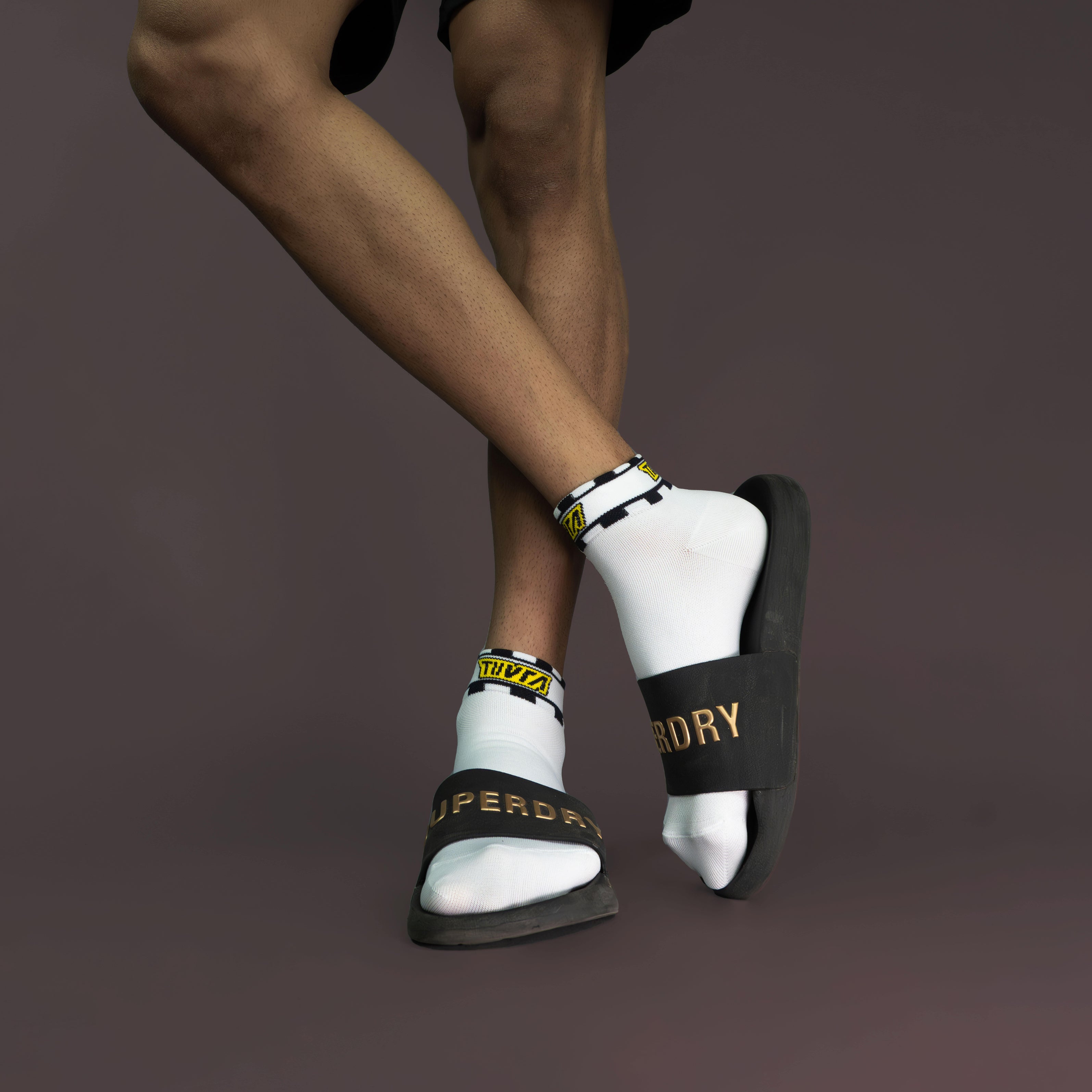 Snow Mist Ankle Length Compression Socks