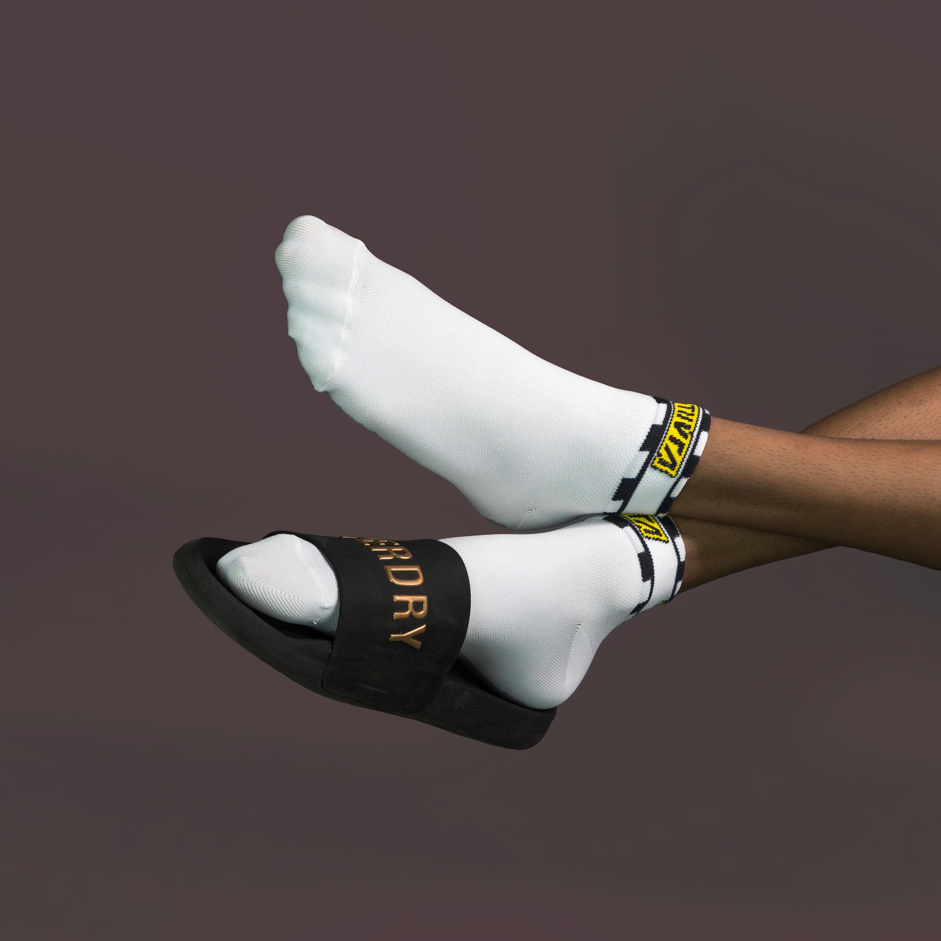 Snow Mist Ankle Length Compression Socks