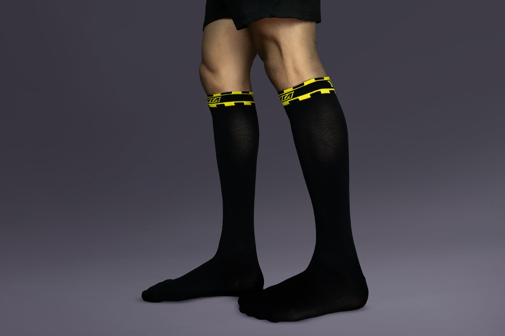 Shadow Knee Length Compression Socks