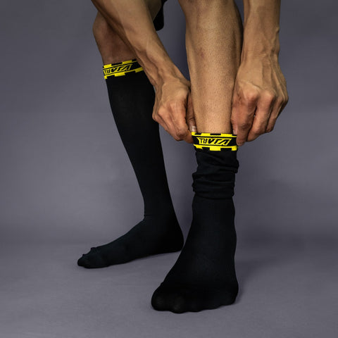 Shadow Knee Length Compression Socks | Anti-fatigue