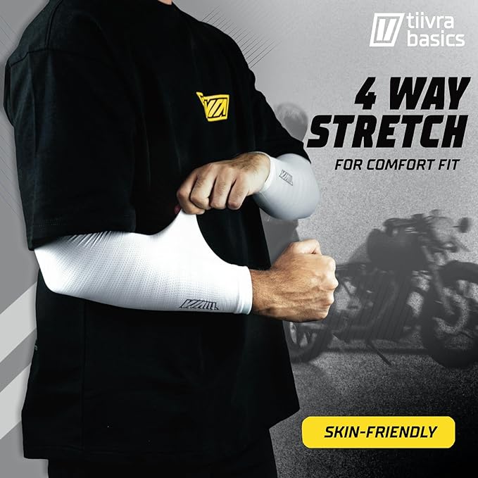 Basics Arm Sleeves - Bianco