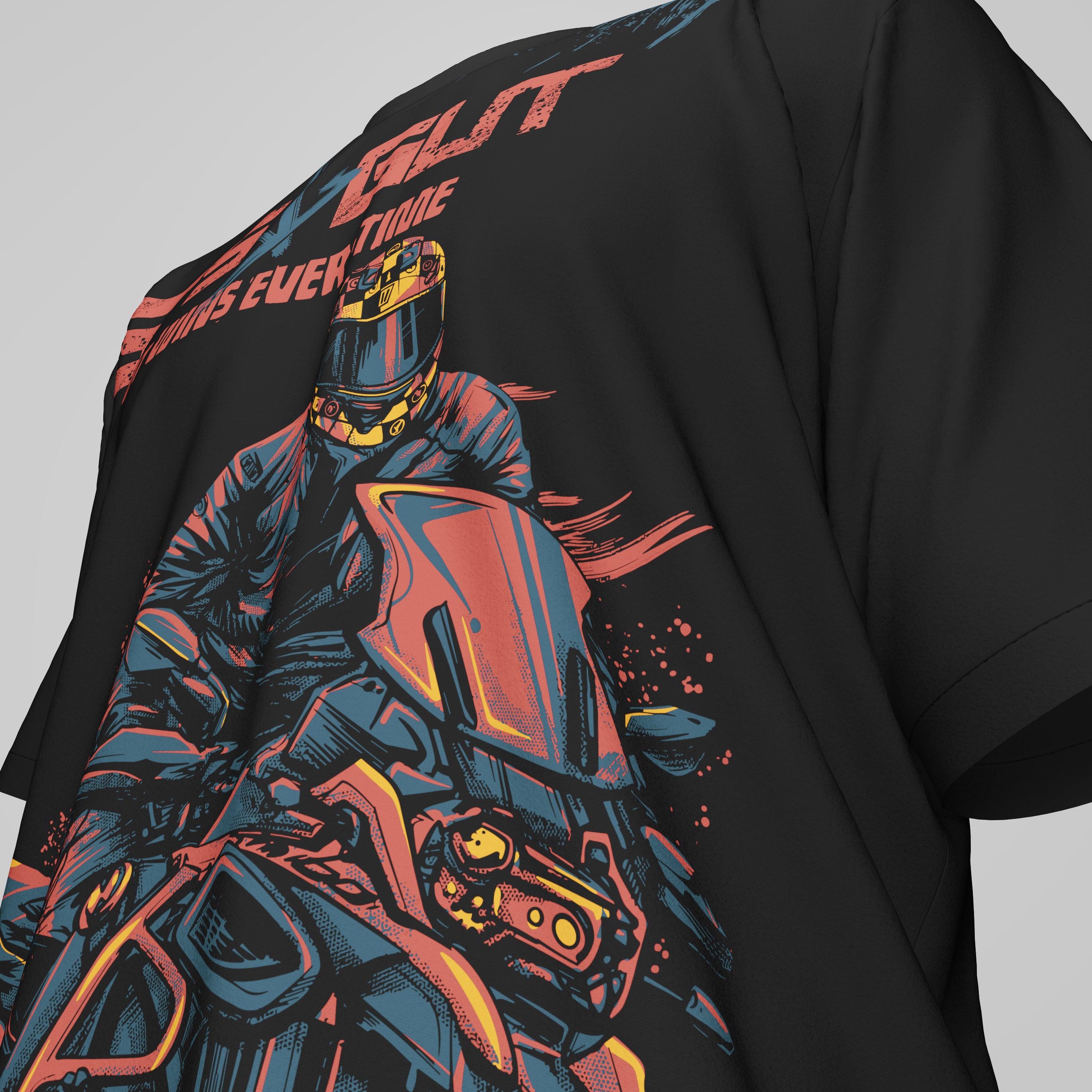 GPS vs Gut - Oversized Tshirt