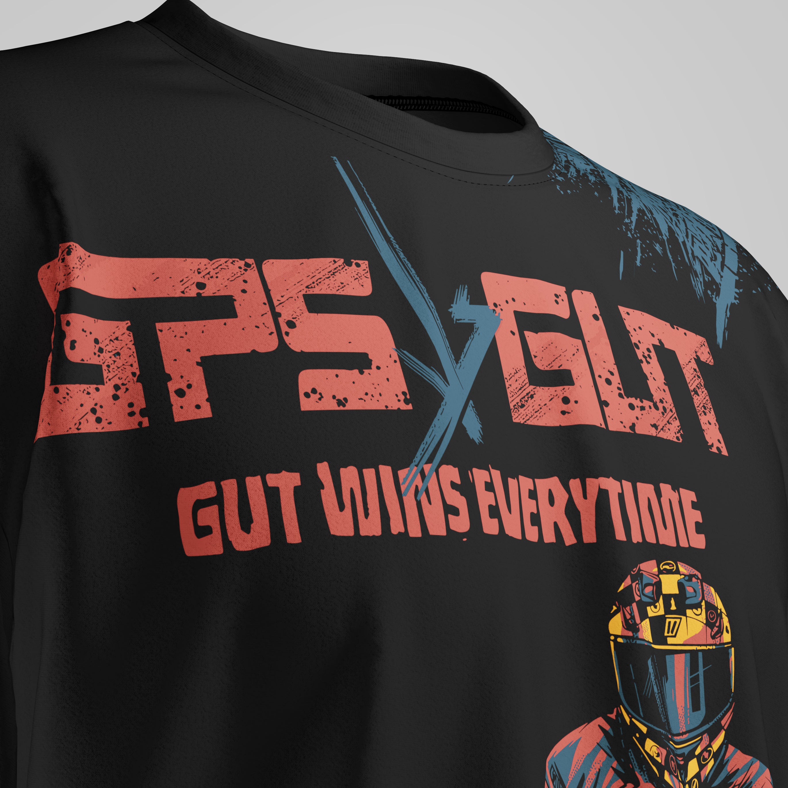 GPS vs Gut - Oversized Tshirt