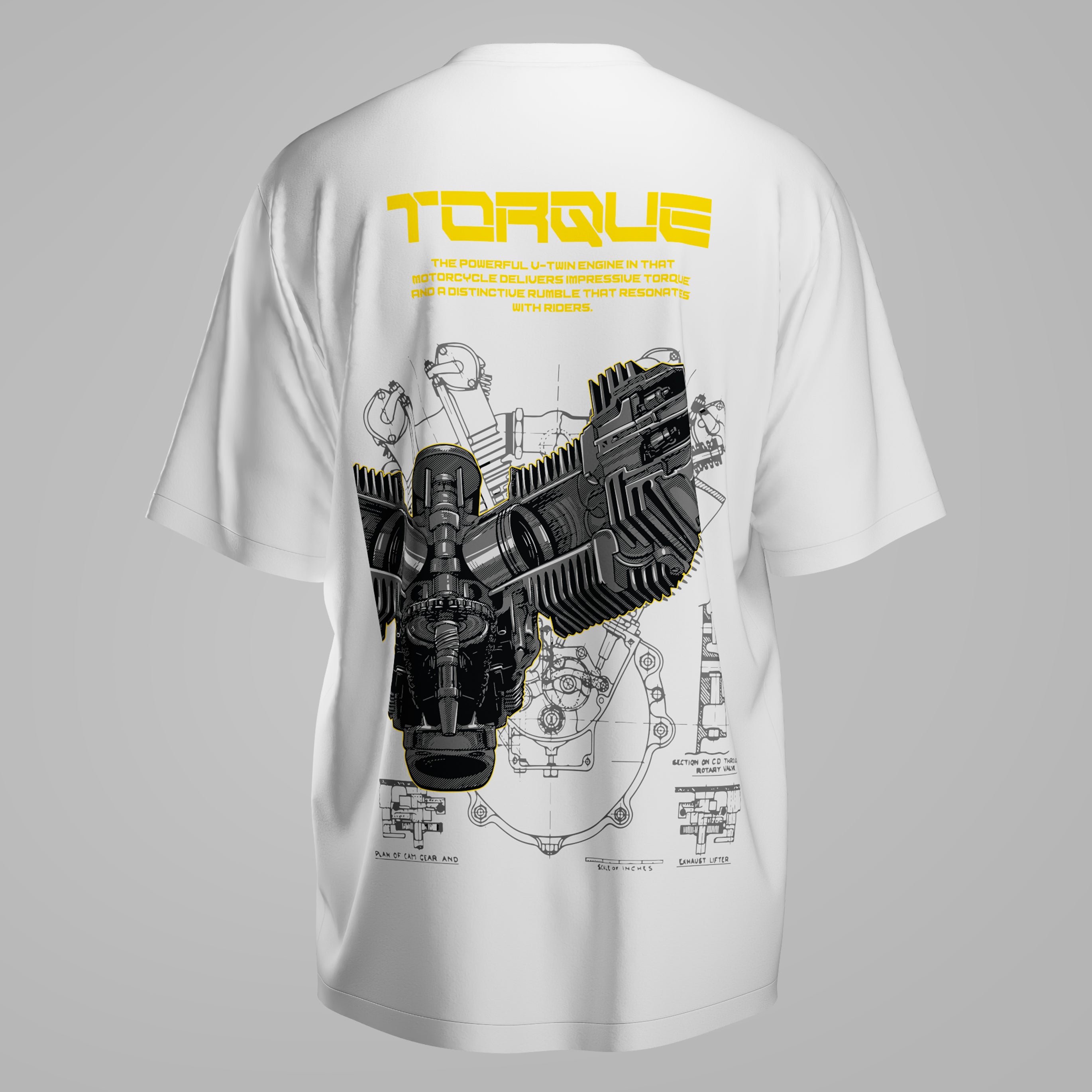 Torque - Oversized Tshirt - White