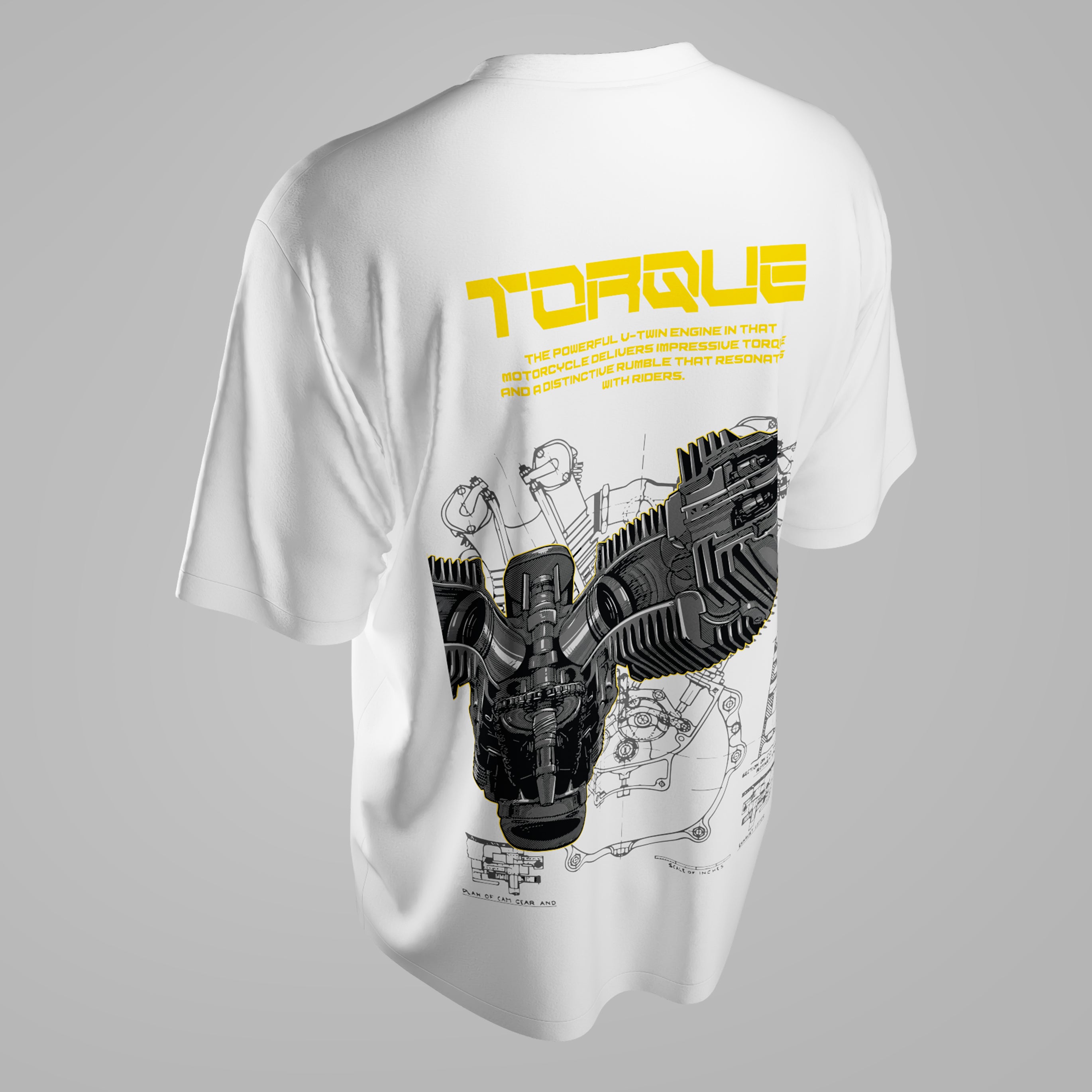 Torque - Oversized Tshirt - White