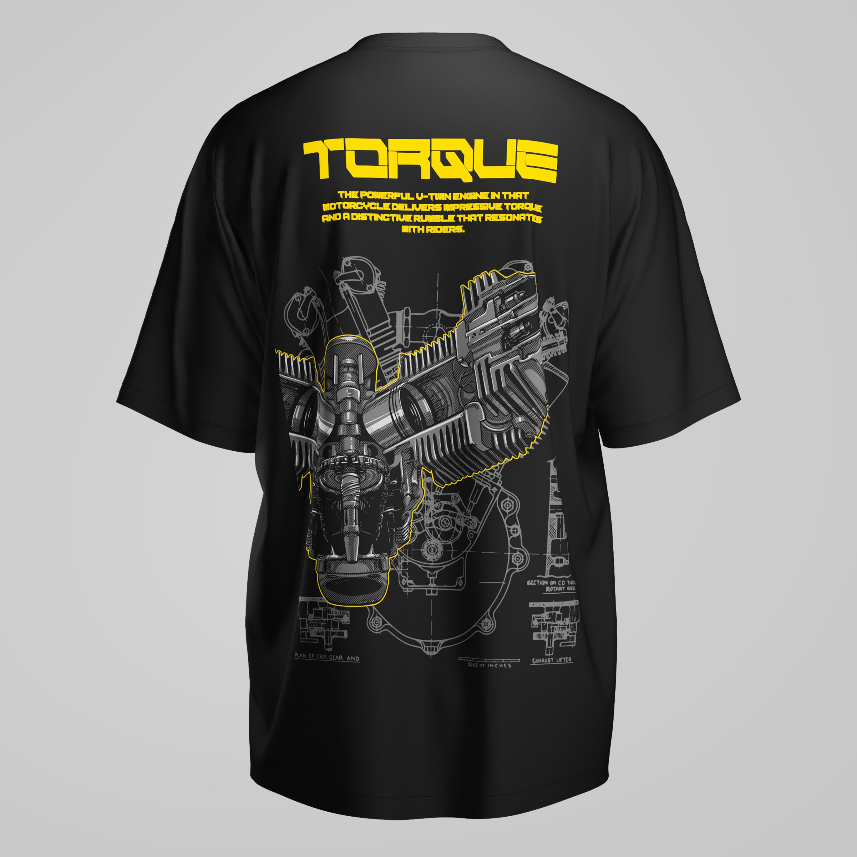 Torque - Oversized Tshirt - Black