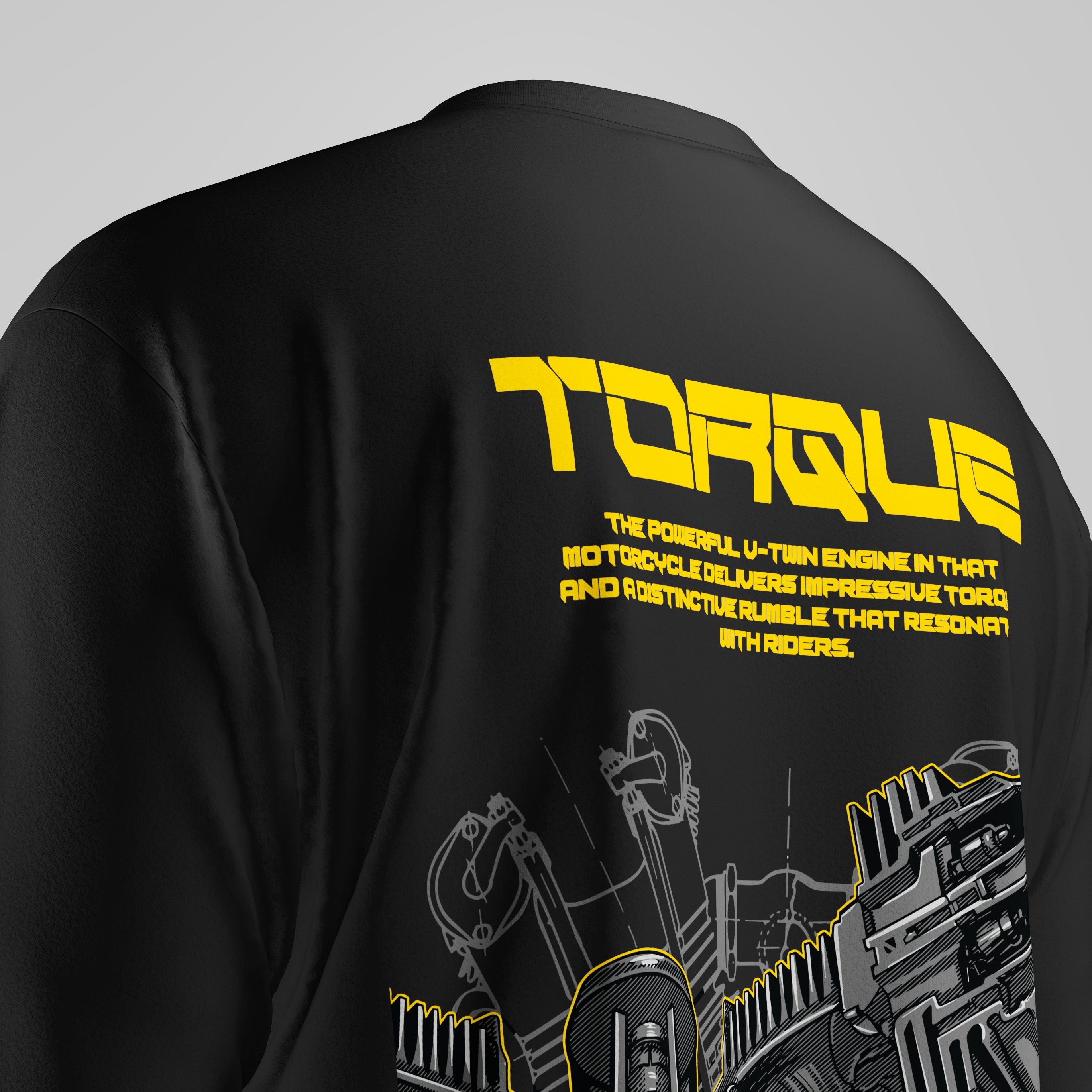 Torque - Oversized Tshirt - Black