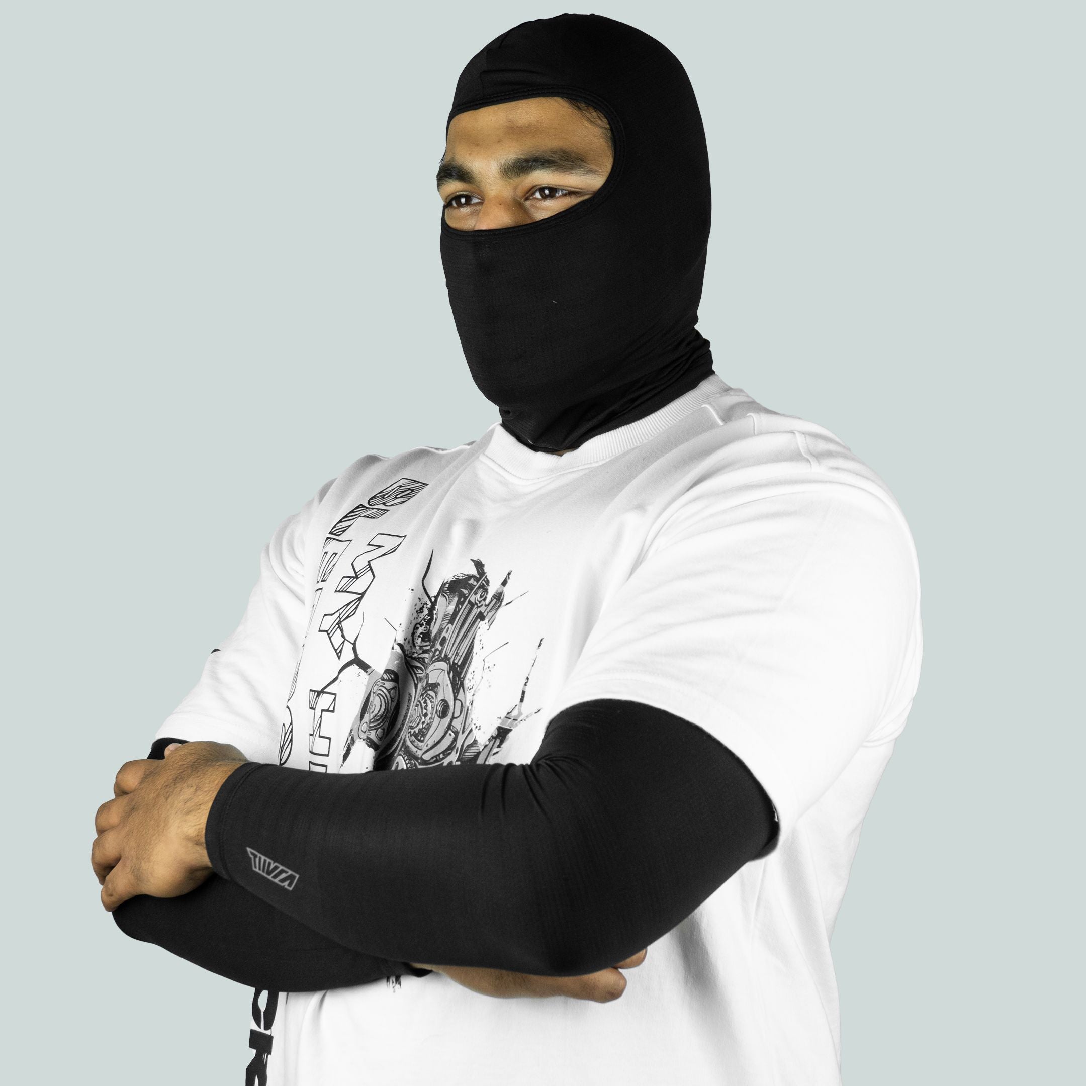 Basics Arm Sleeves - Nero - Plus Size