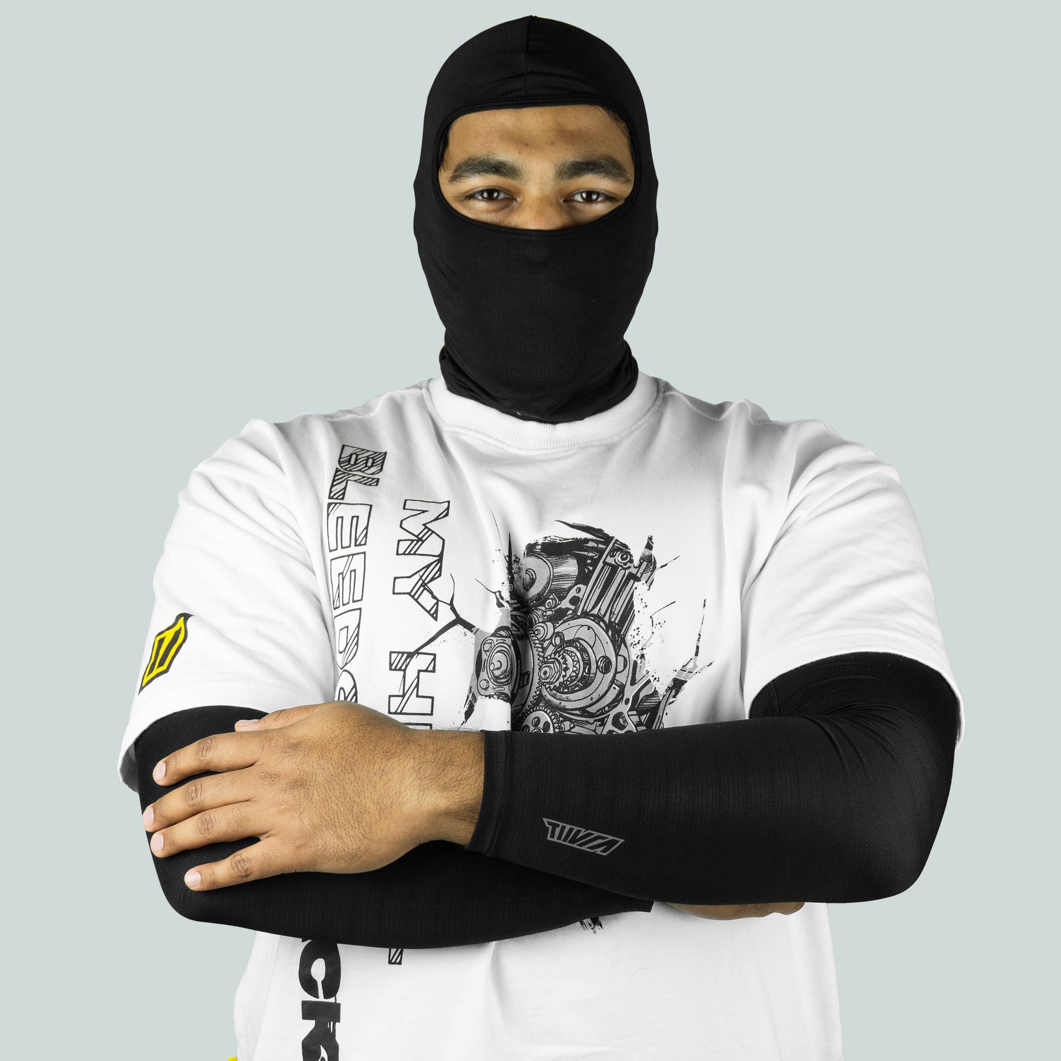 Basics Arm Sleeves - Nero - Plus Size