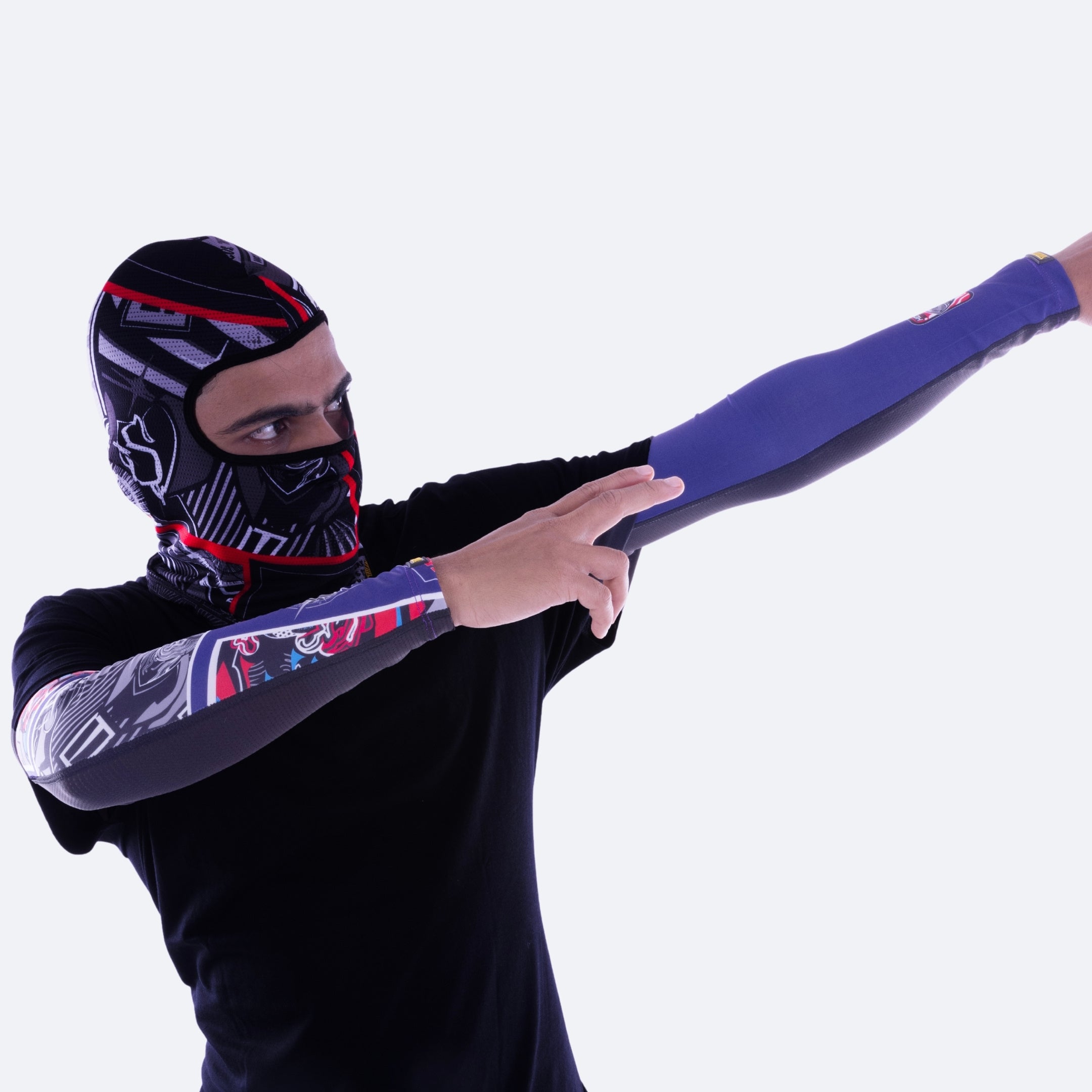 Heatseeker Blue Bi-Axial Arm Sleeves