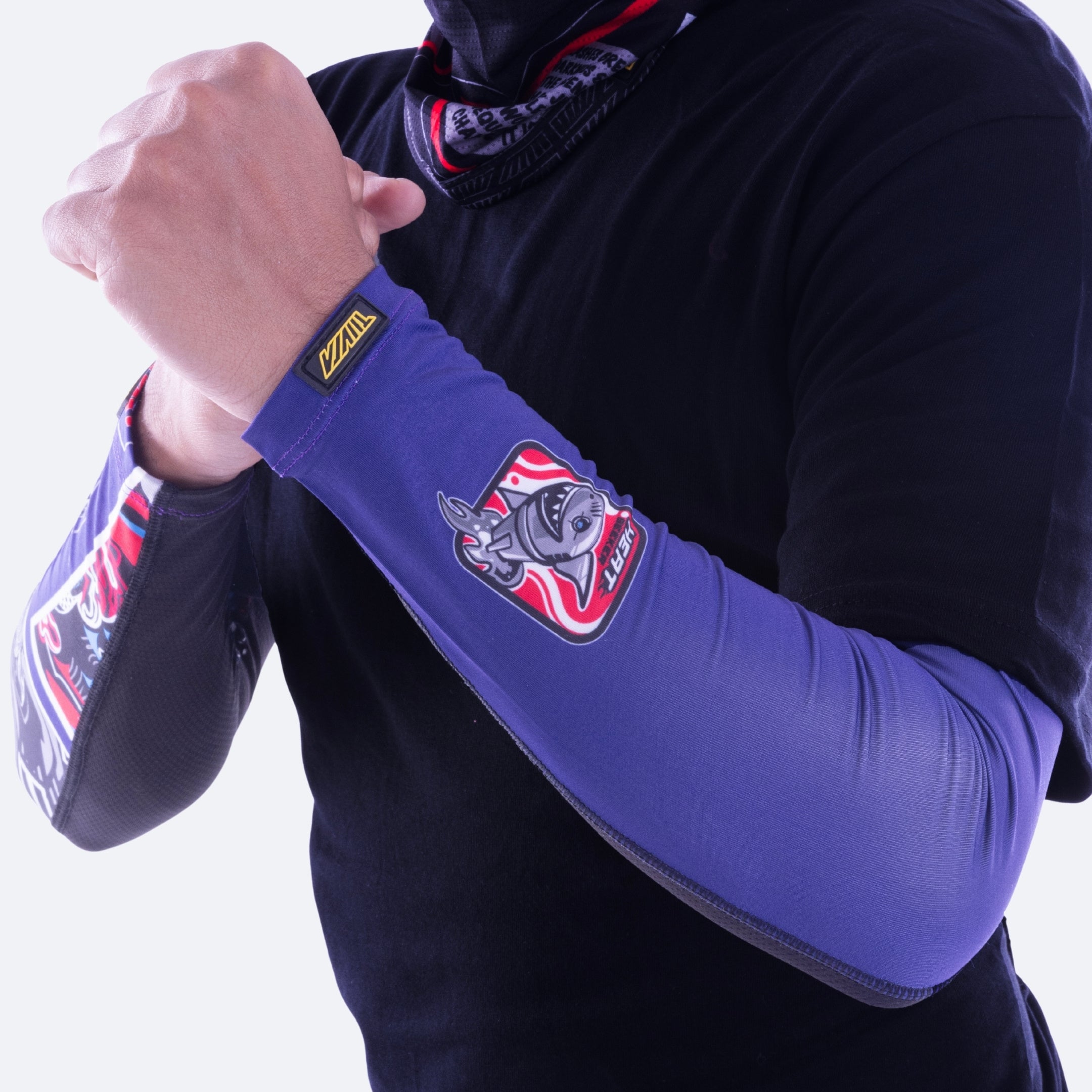 Heatseeker Blue Bi-Axial Arm Sleeves