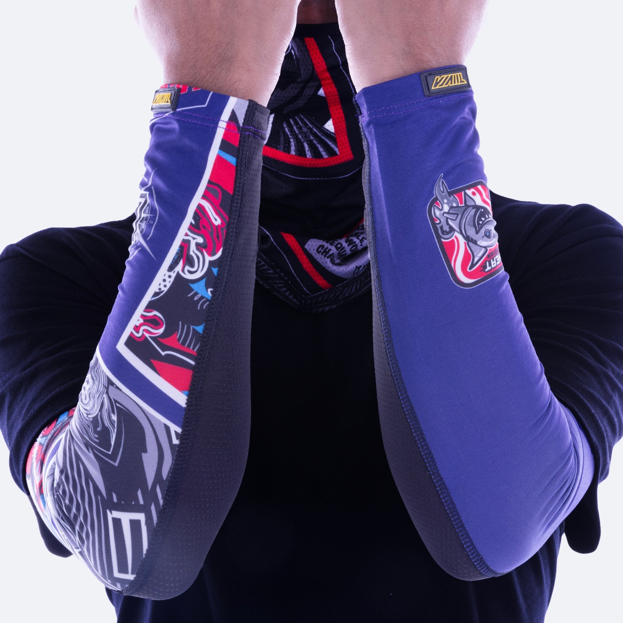 Heatseeker Blue Bi-Axial Arm Sleeves