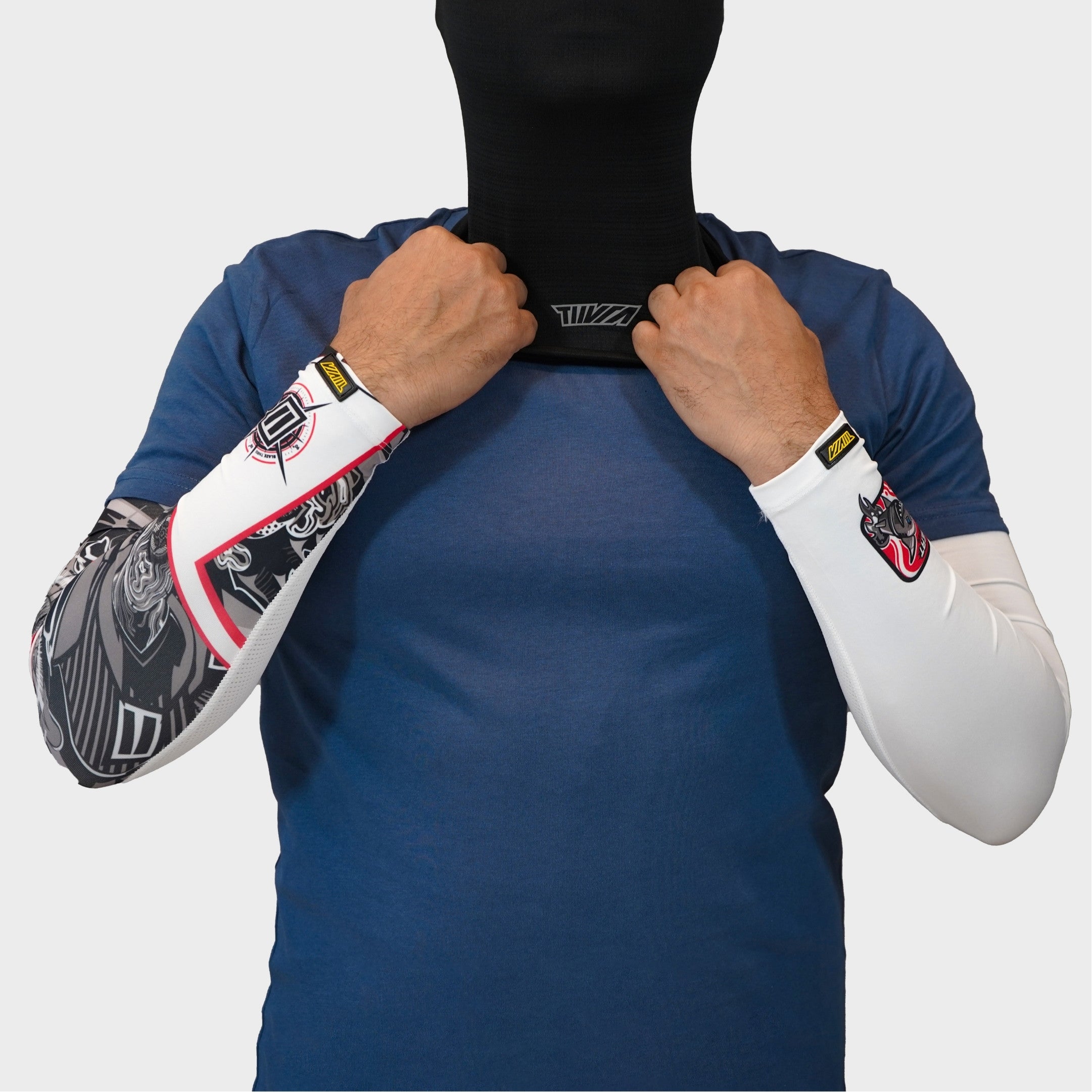 Heatseeker Lux Bi-Axial Arm Sleeves - Red