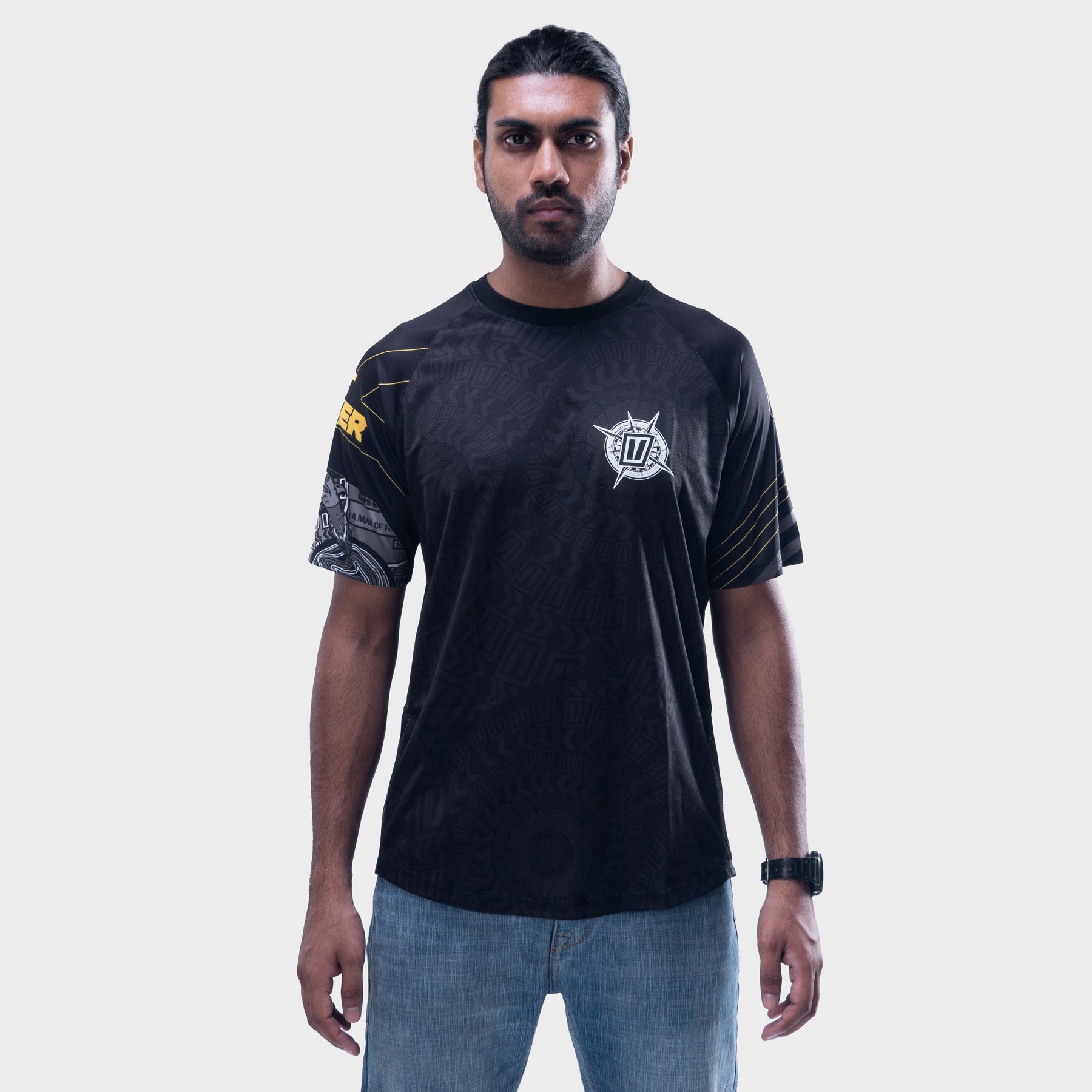 Heatseeker Monochrome - Half Sleeve Riding Jersey