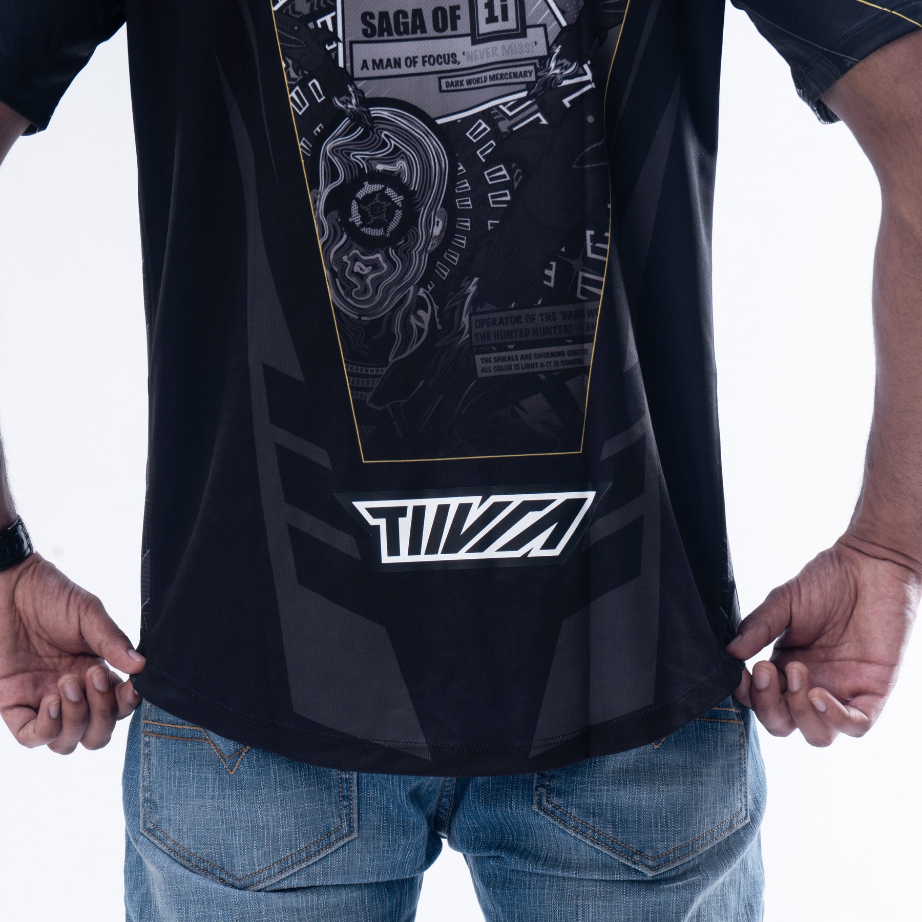 Heatseeker Monochrome - Half Sleeve Riding Jersey