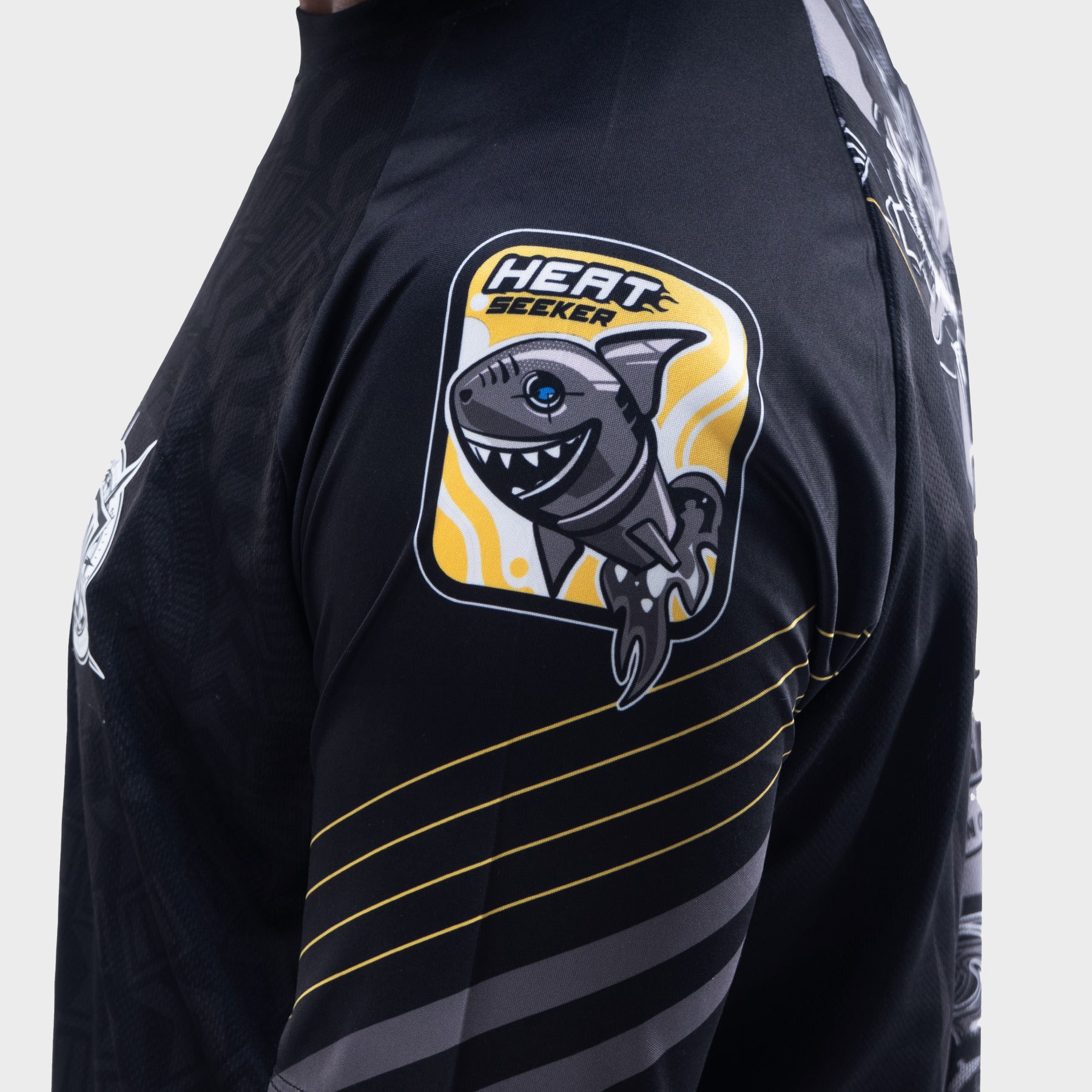 Heatseeker Monochrome - Half Sleeve Riding Jersey