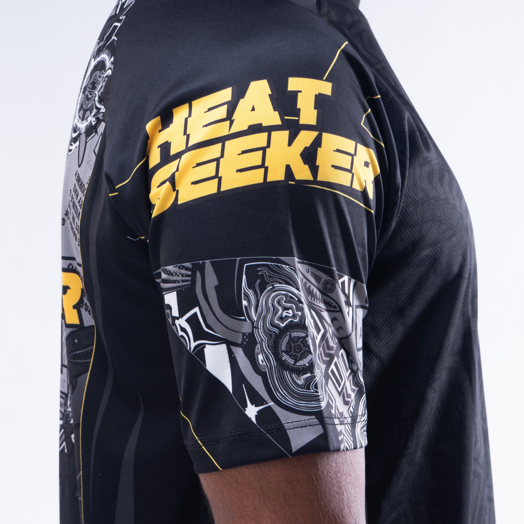 Heatseeker Monochrome - Half Sleeve Riding Jersey