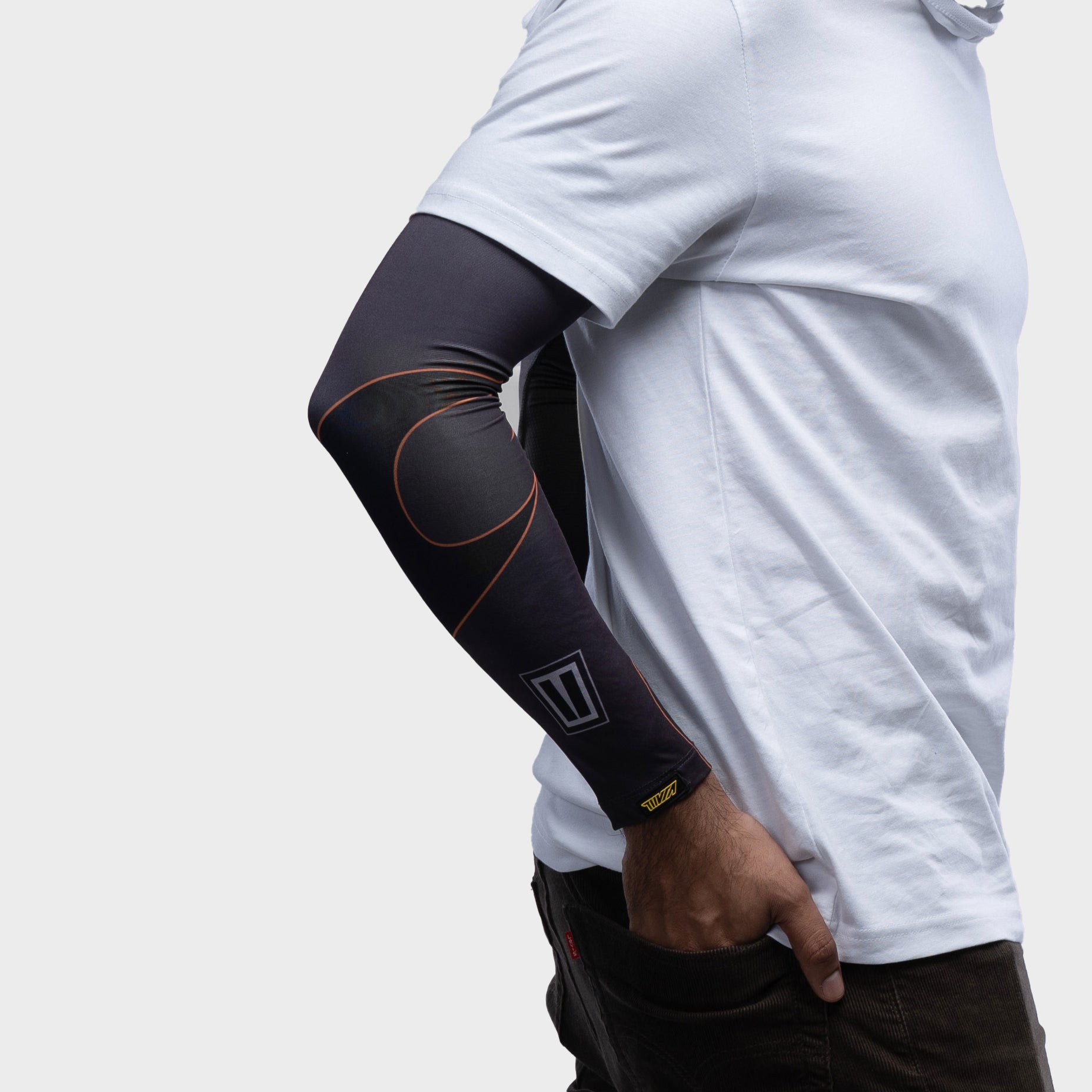 Stingray Bi-Axial Arm Sleeves - Gold