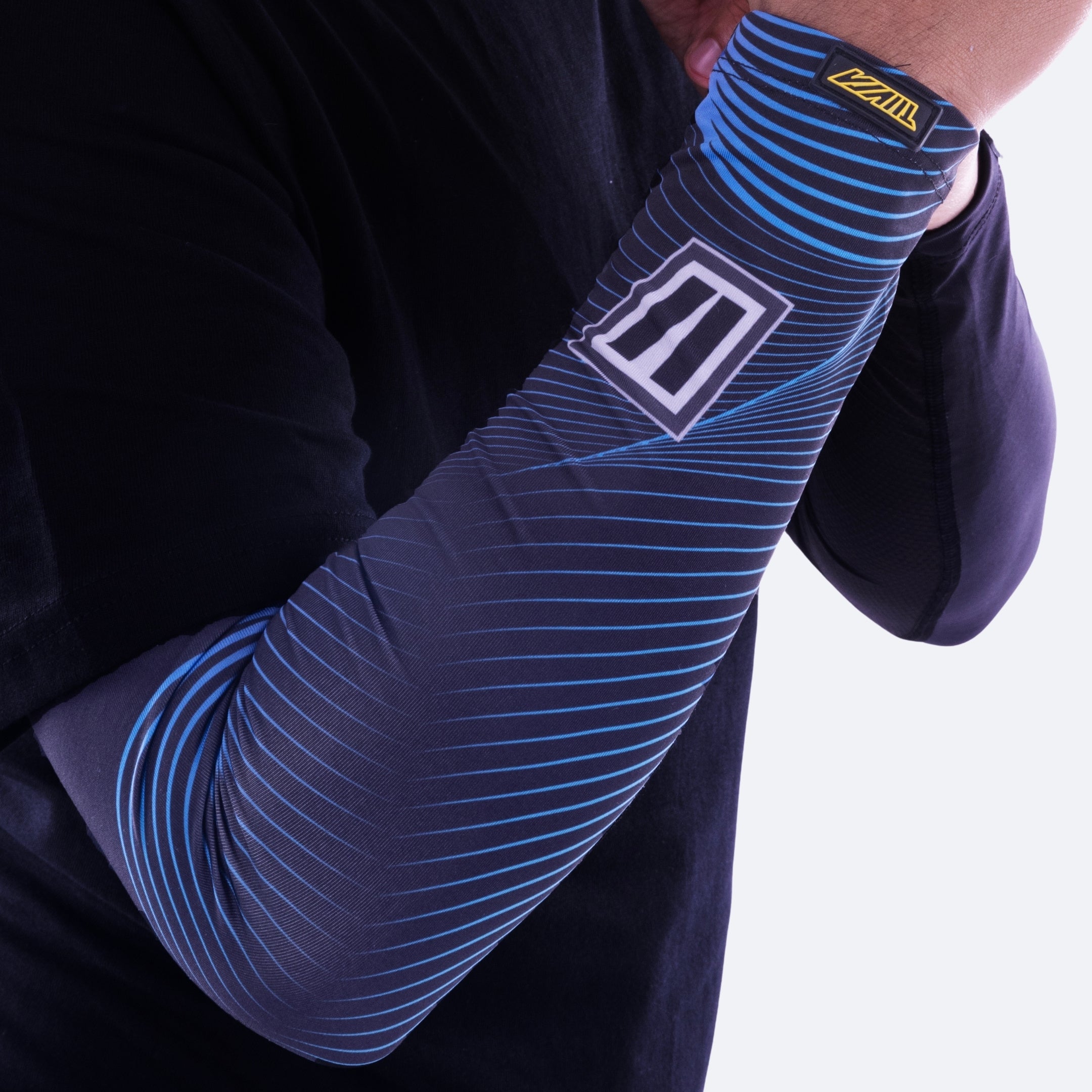 Stingray Bi-Axial Arm Sleeves - Tsunami Blue
