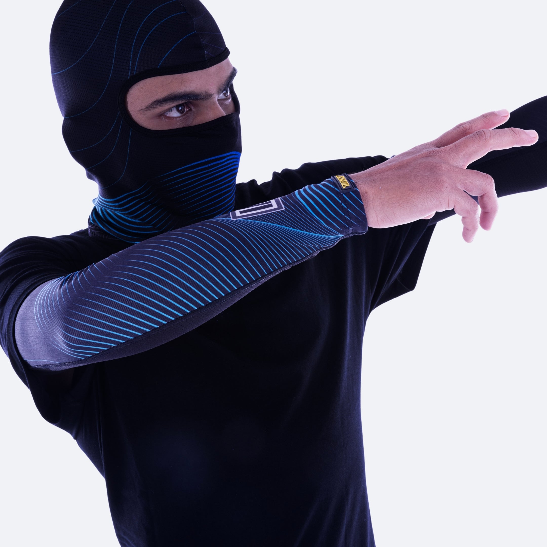 Stingray Bi-Axial Arm Sleeves - Tsunami Blue