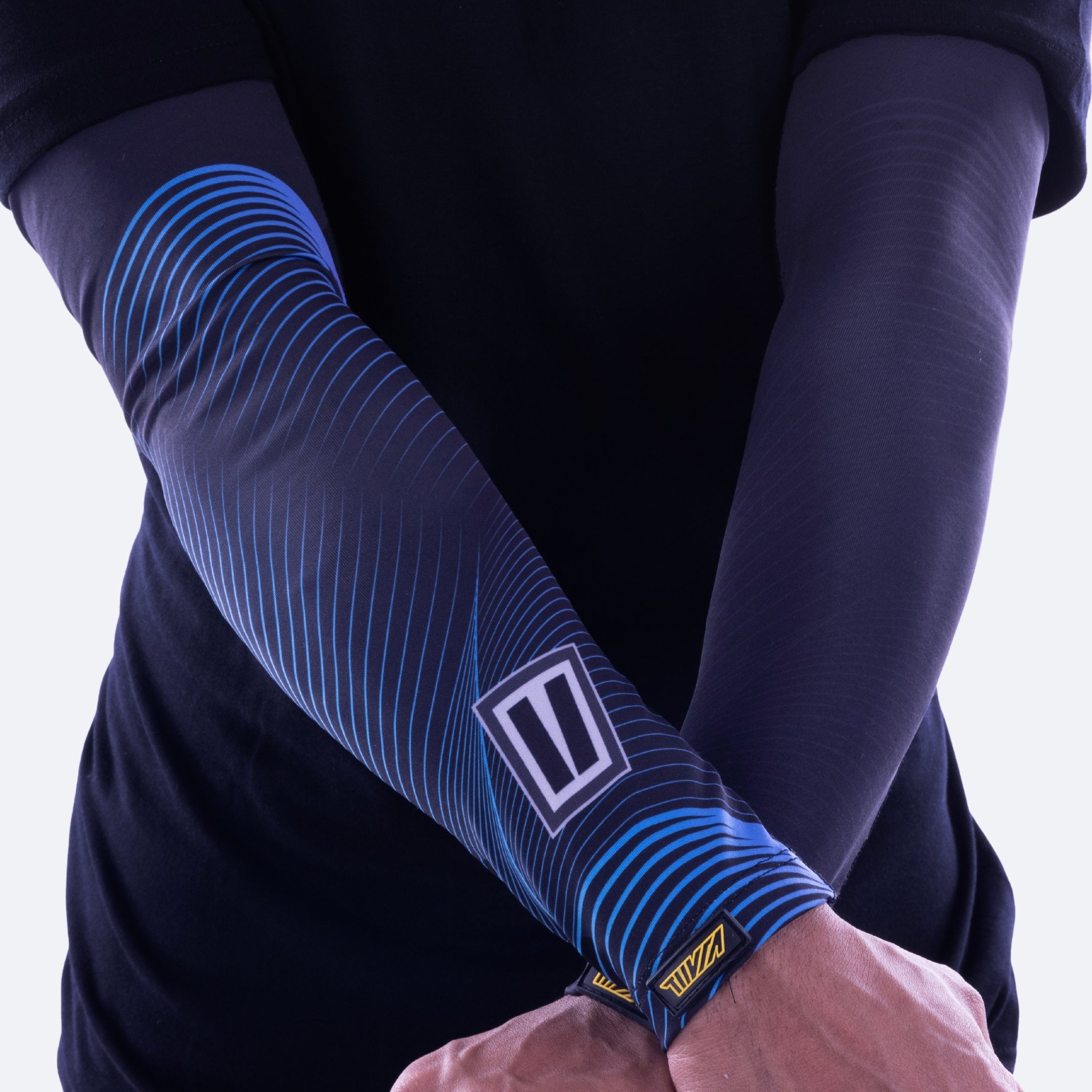 Stingray Bi-Axial Arm Sleeves - Tsunami Blue