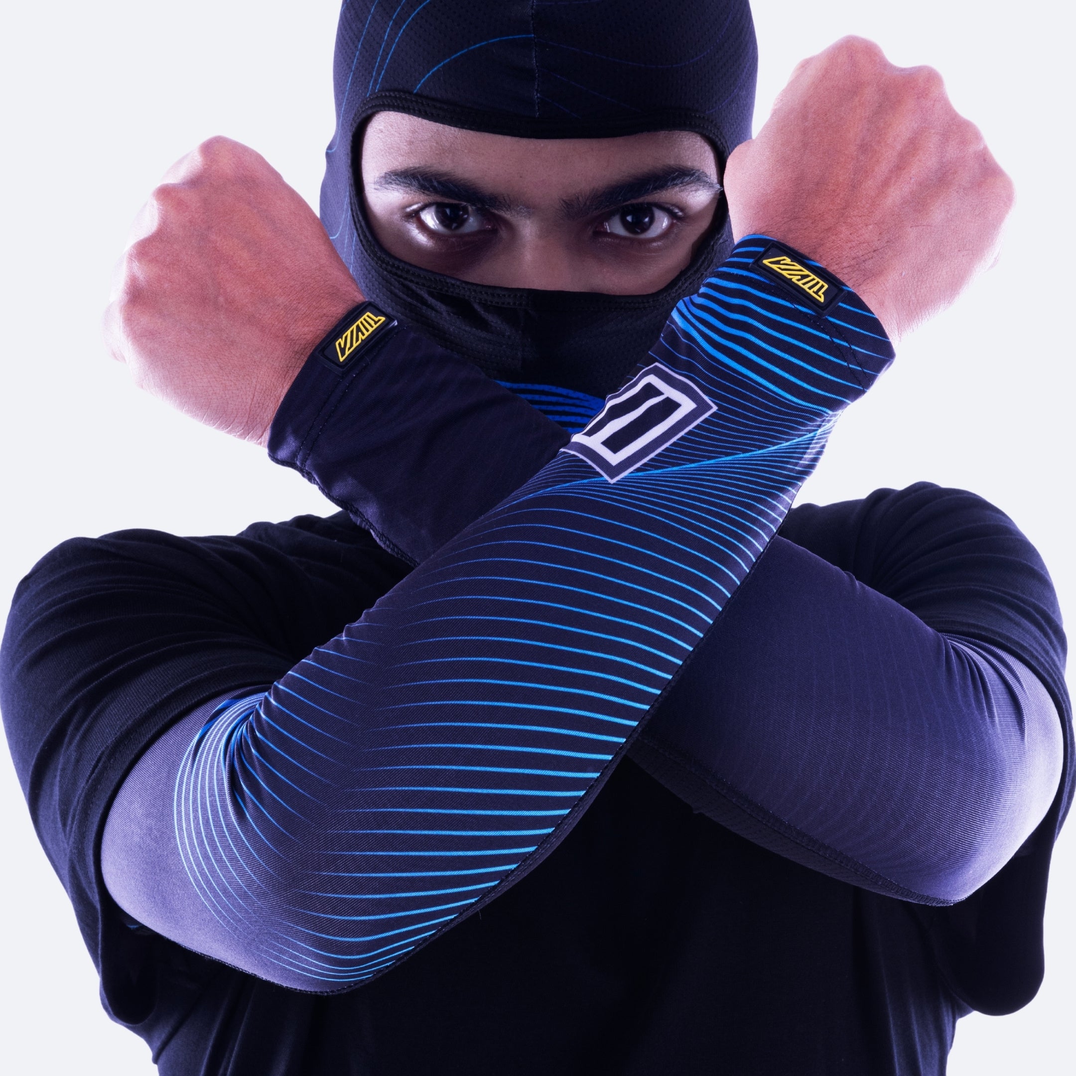 Stingray Bi-Axial Arm Sleeves - Tsunami Blue