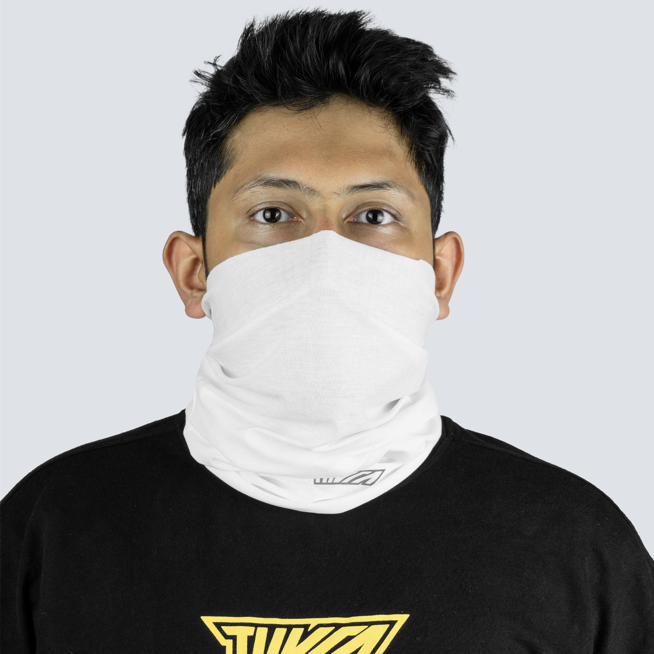 Bianco Buff Bandana | Reflective Logo
