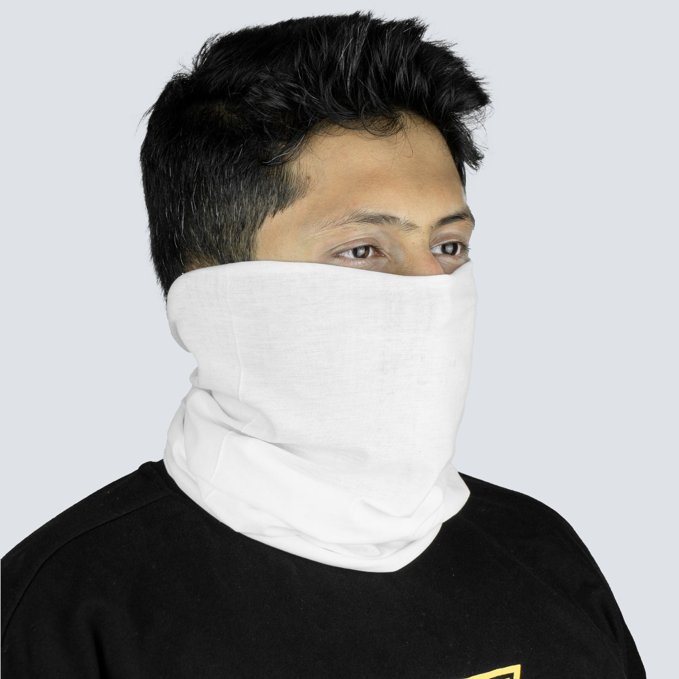 Bianco Buff Bandana | Reflective Logo