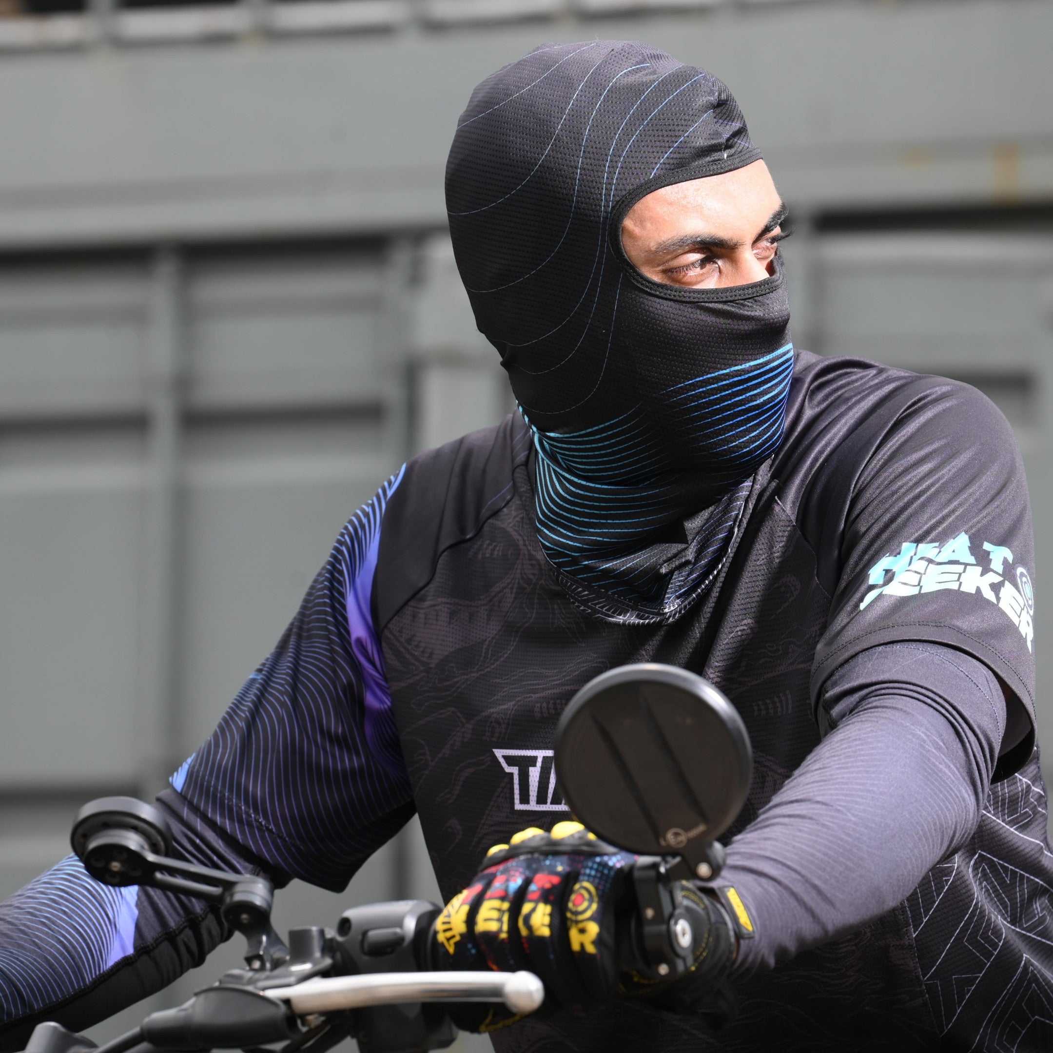 StingRay Slash Cut Balaclava - Tsunami Blue