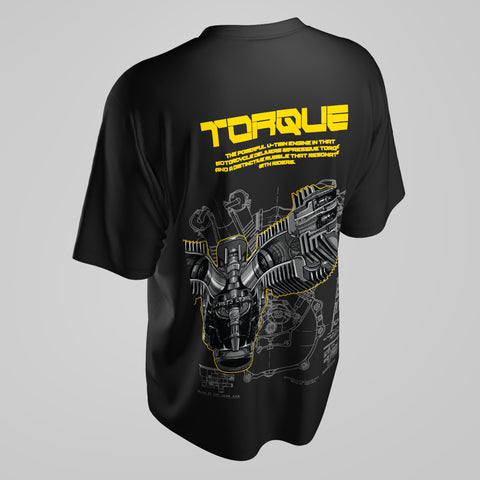 Torque - Oversized Tshirt - Black