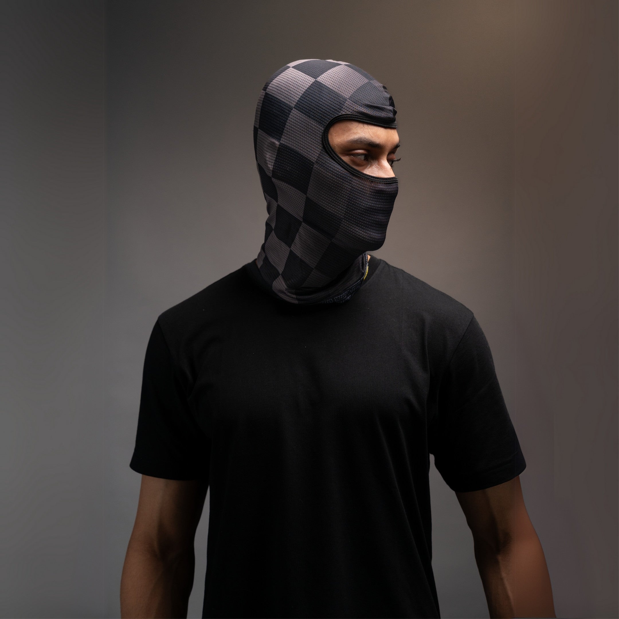 Track Spec Slash Cut Balaclava - Black