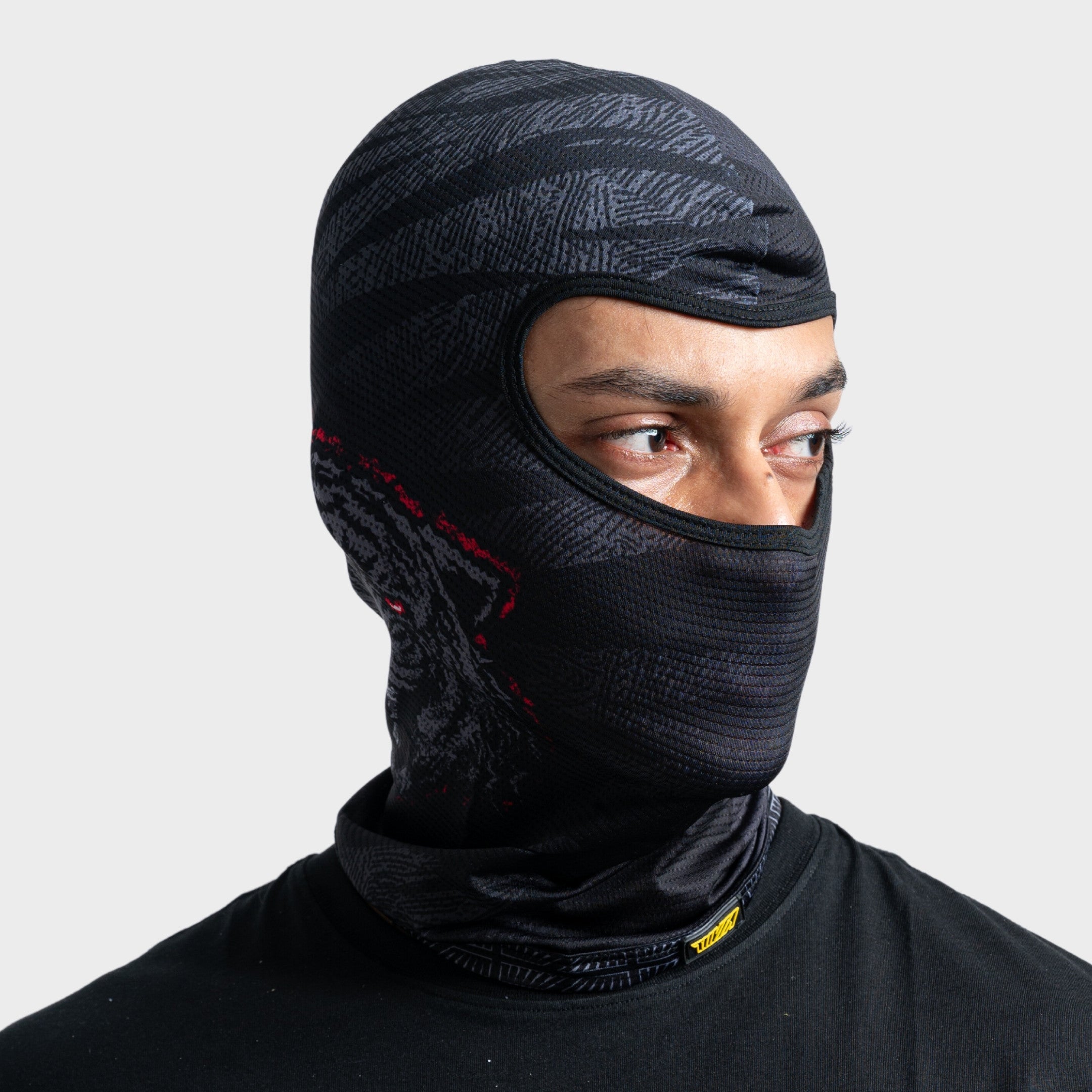 Sabre Slash Cut Balaclava - Black