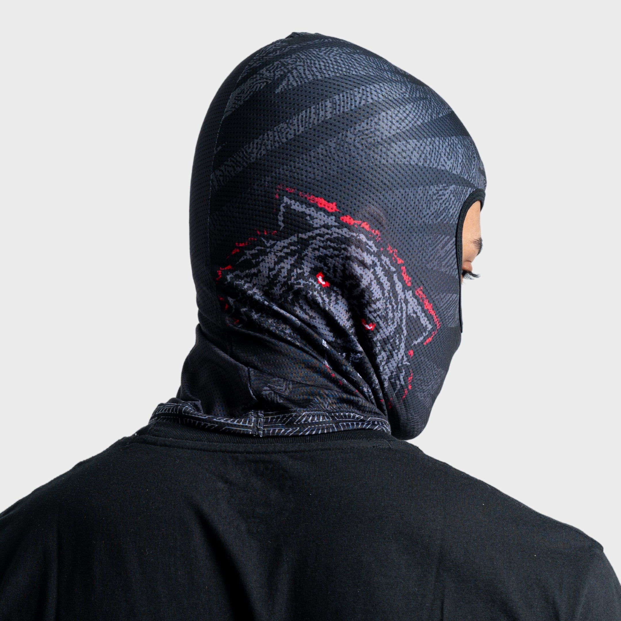 Sabre Slash Cut Balaclava - Black