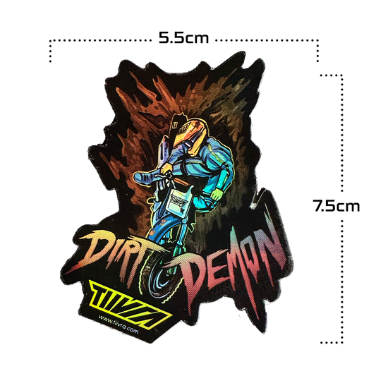 Dirt Demon Sticker