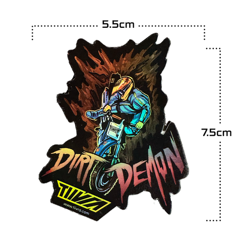 Dirt Demon Sticker
