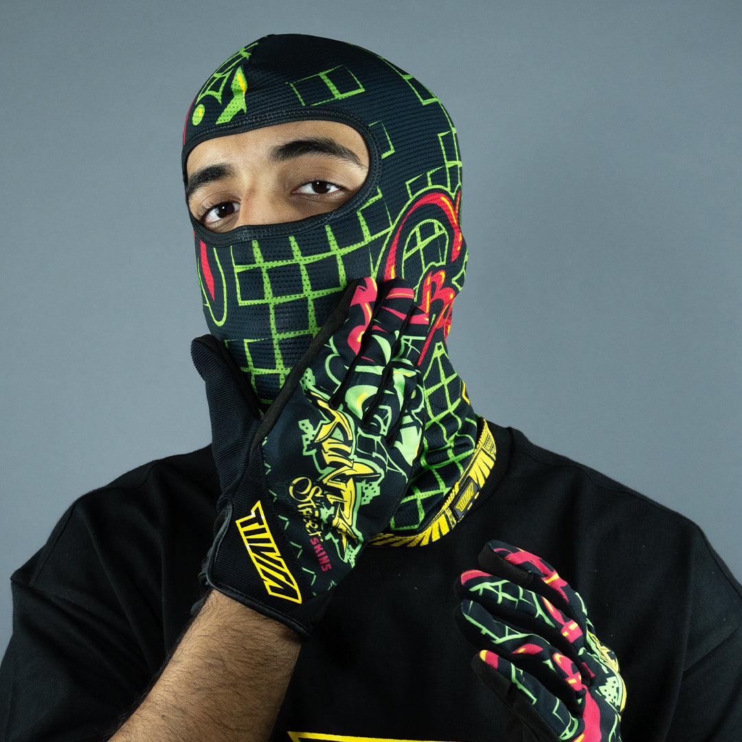 Graffiti Street Skins Gloves & Balaclava