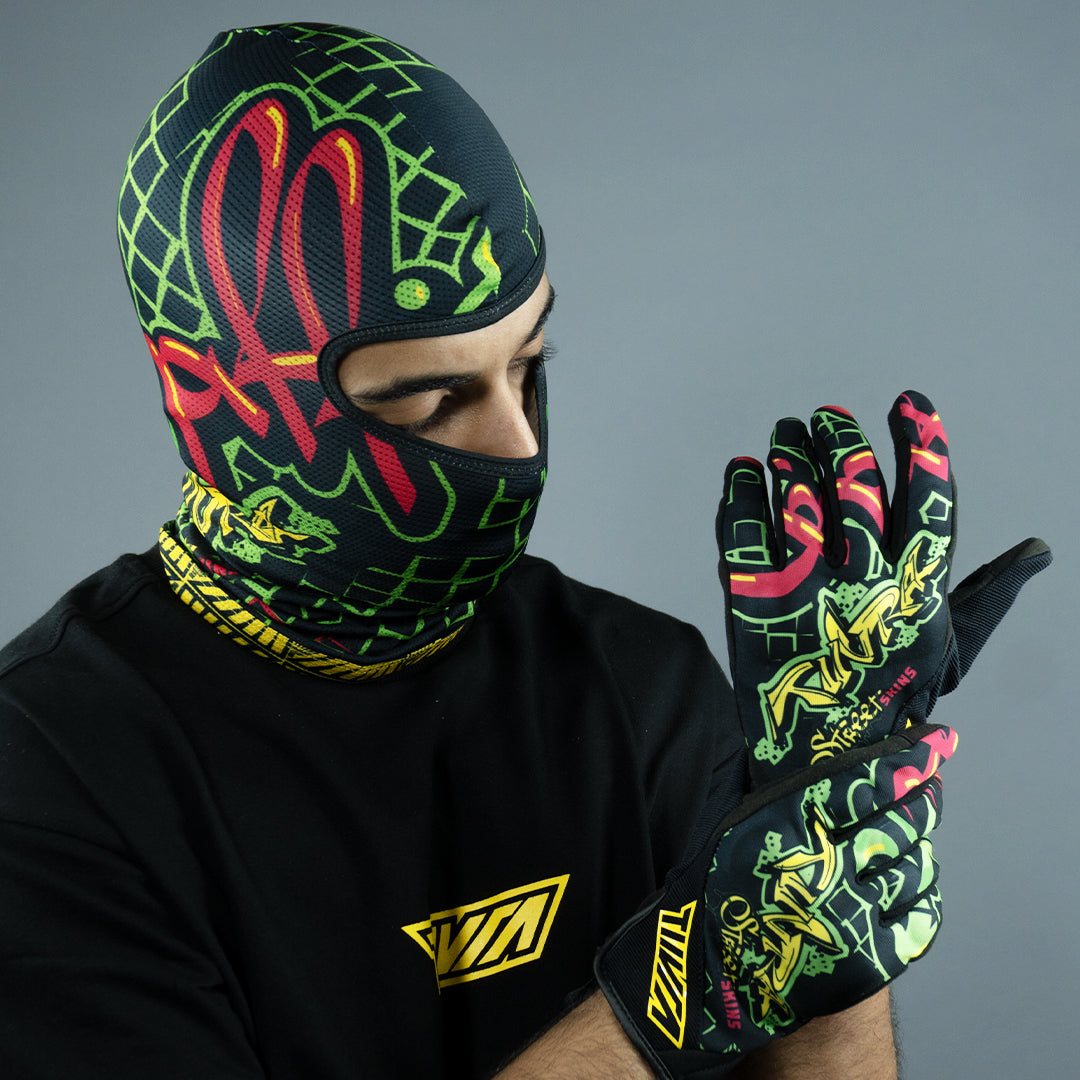 Graffiti Street Skins Gloves & Balaclava