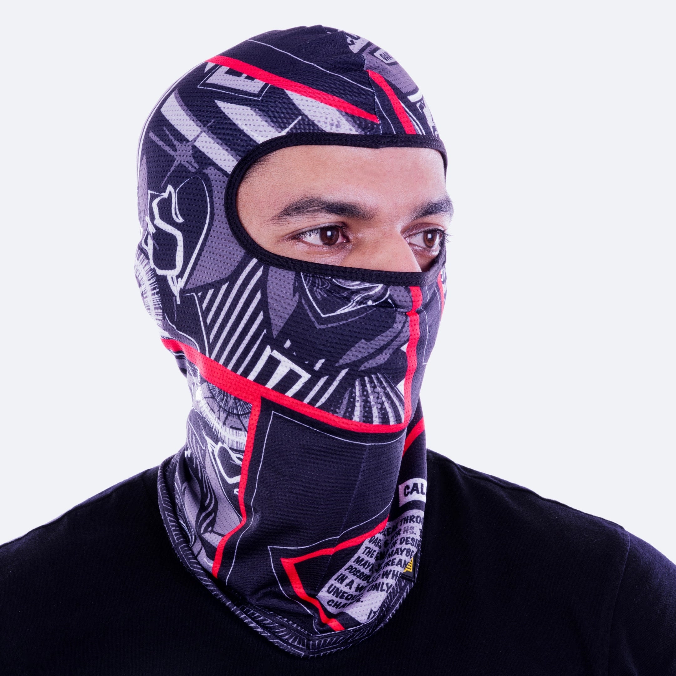 Heatseeker Monochrome Slash Cut Balaclava