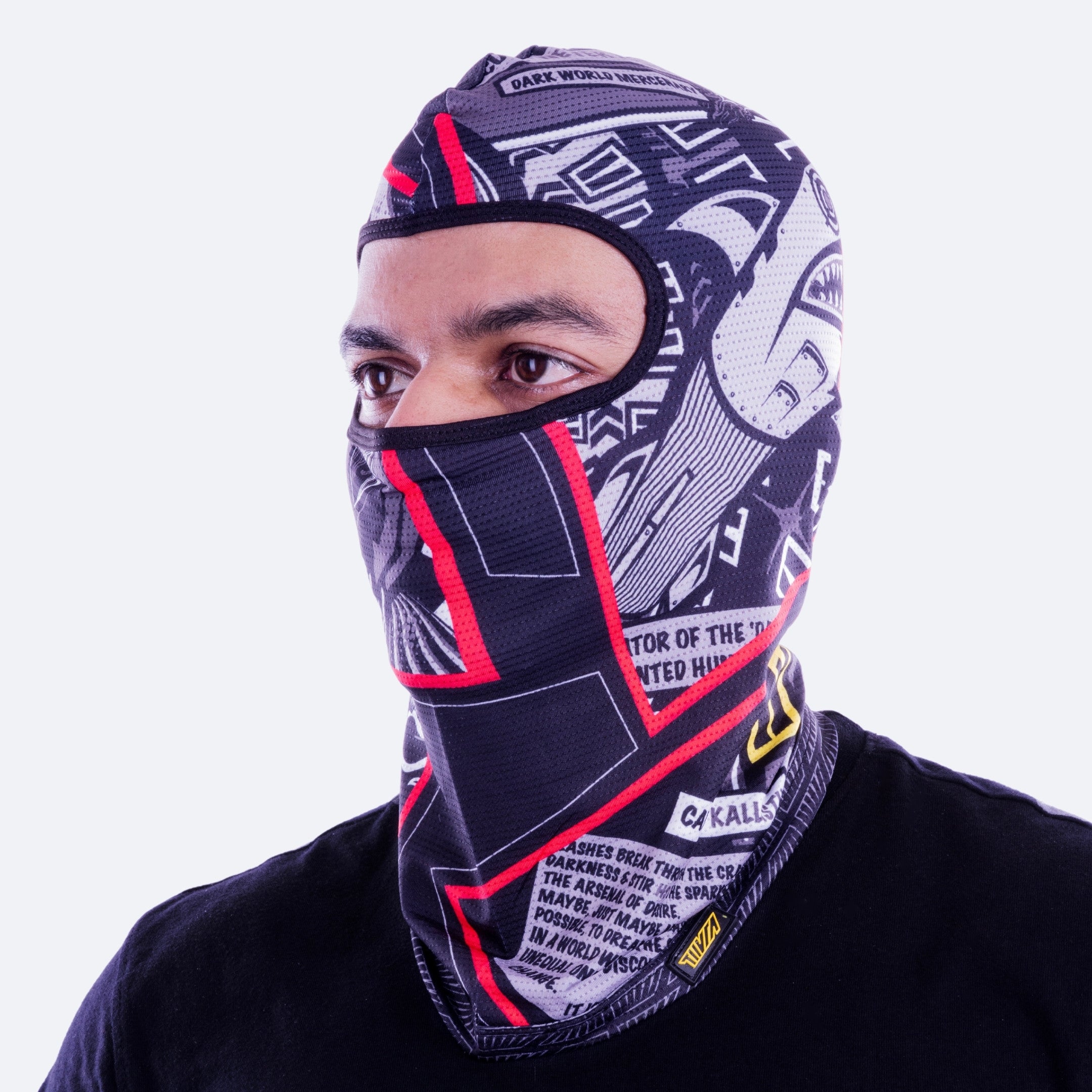 Heatseeker Monochrome Slash Cut Balaclava