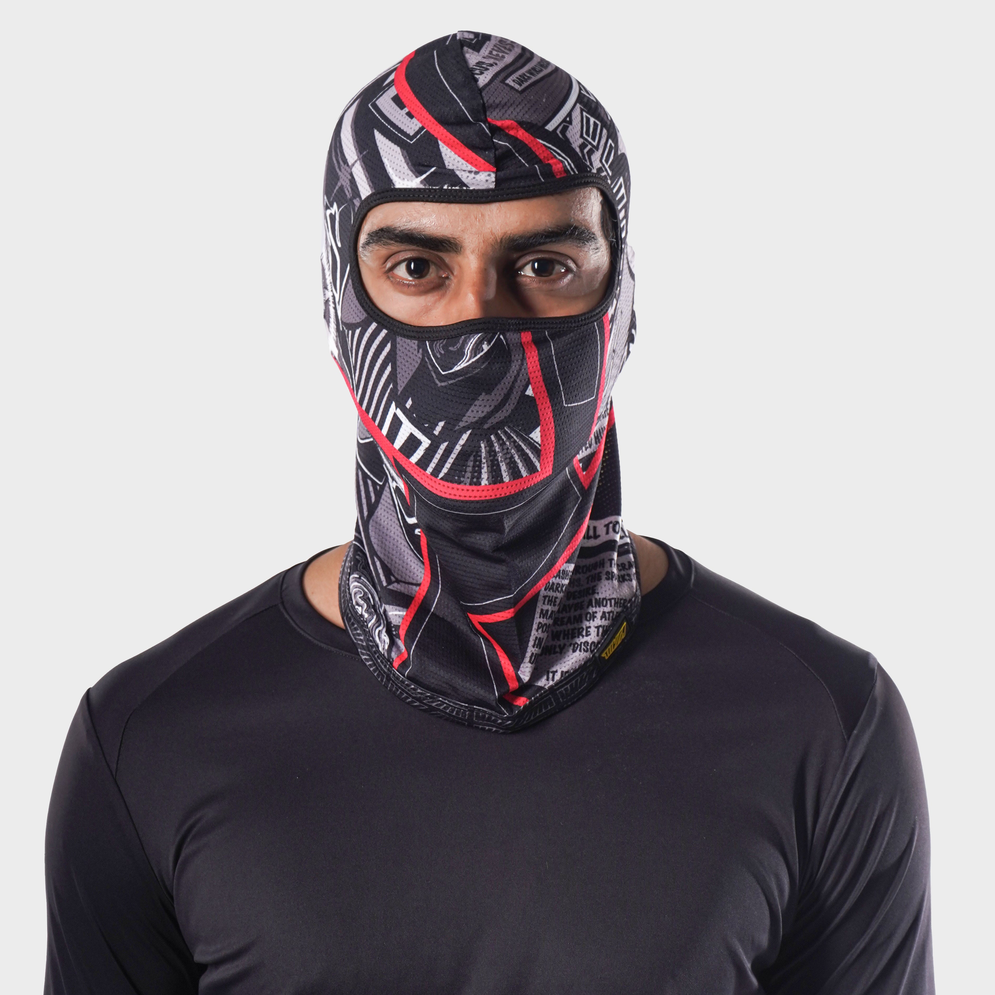 Heatseeker Monochrome Slash Cut Balaclava