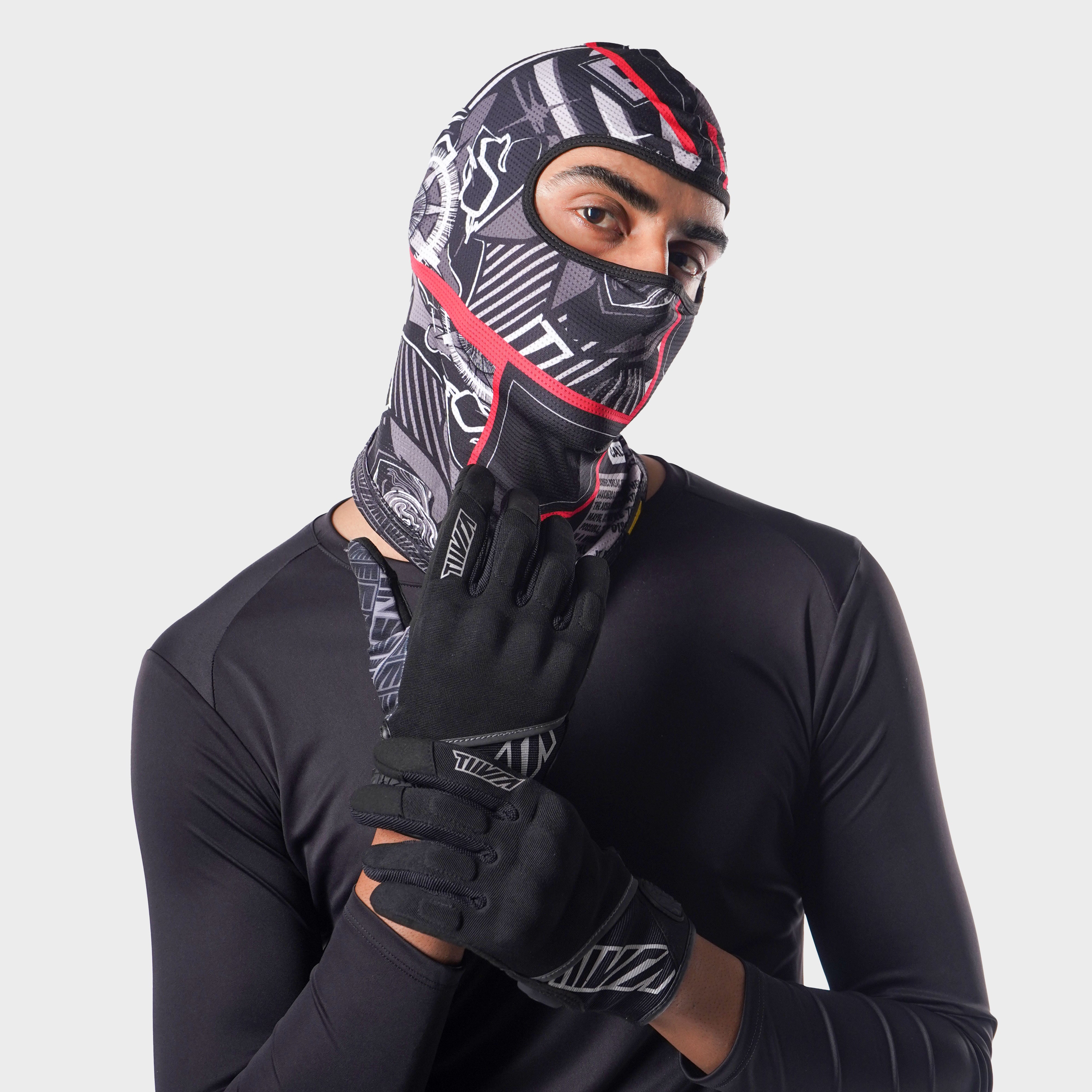 Heatseeker Monochrome Slash Cut Balaclava