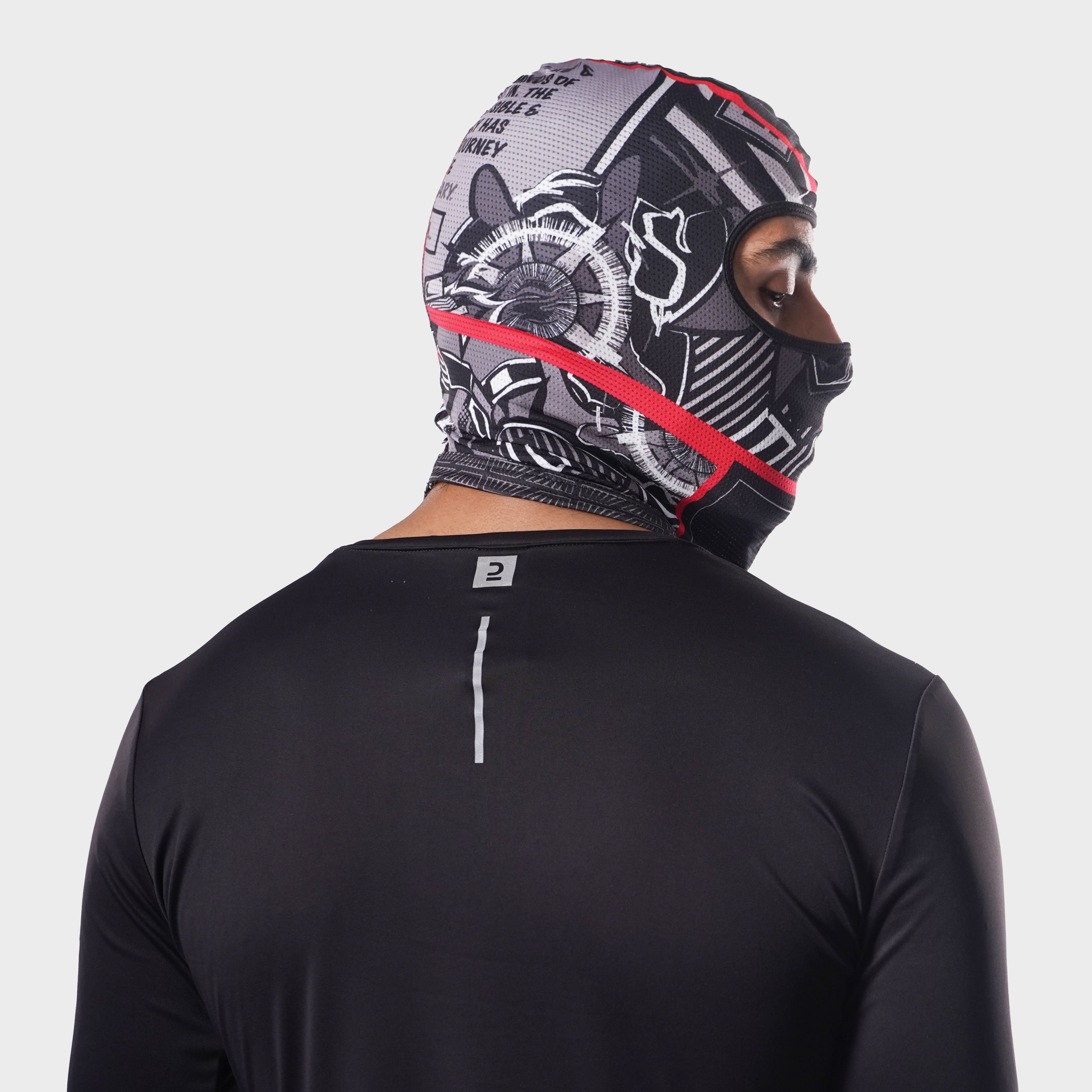 Heatseeker Monochrome Slash Cut Balaclava