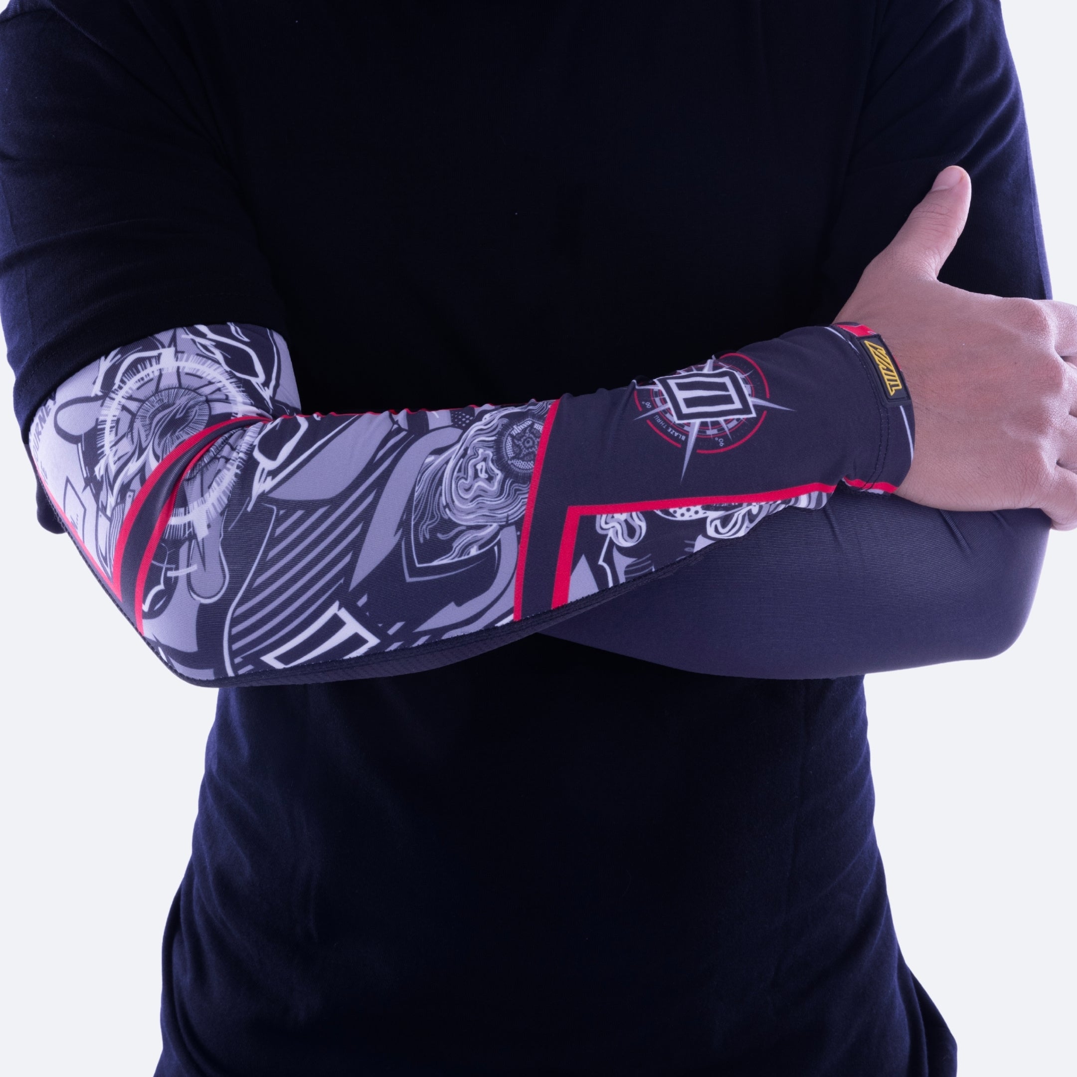 Heatseeker Monochrome Bi-Axial Arm Sleeves