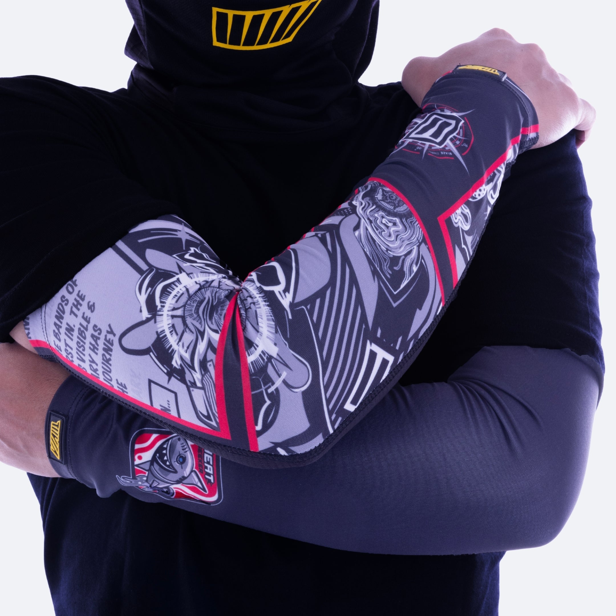 Heatseeker Monochrome Arm Sleeves