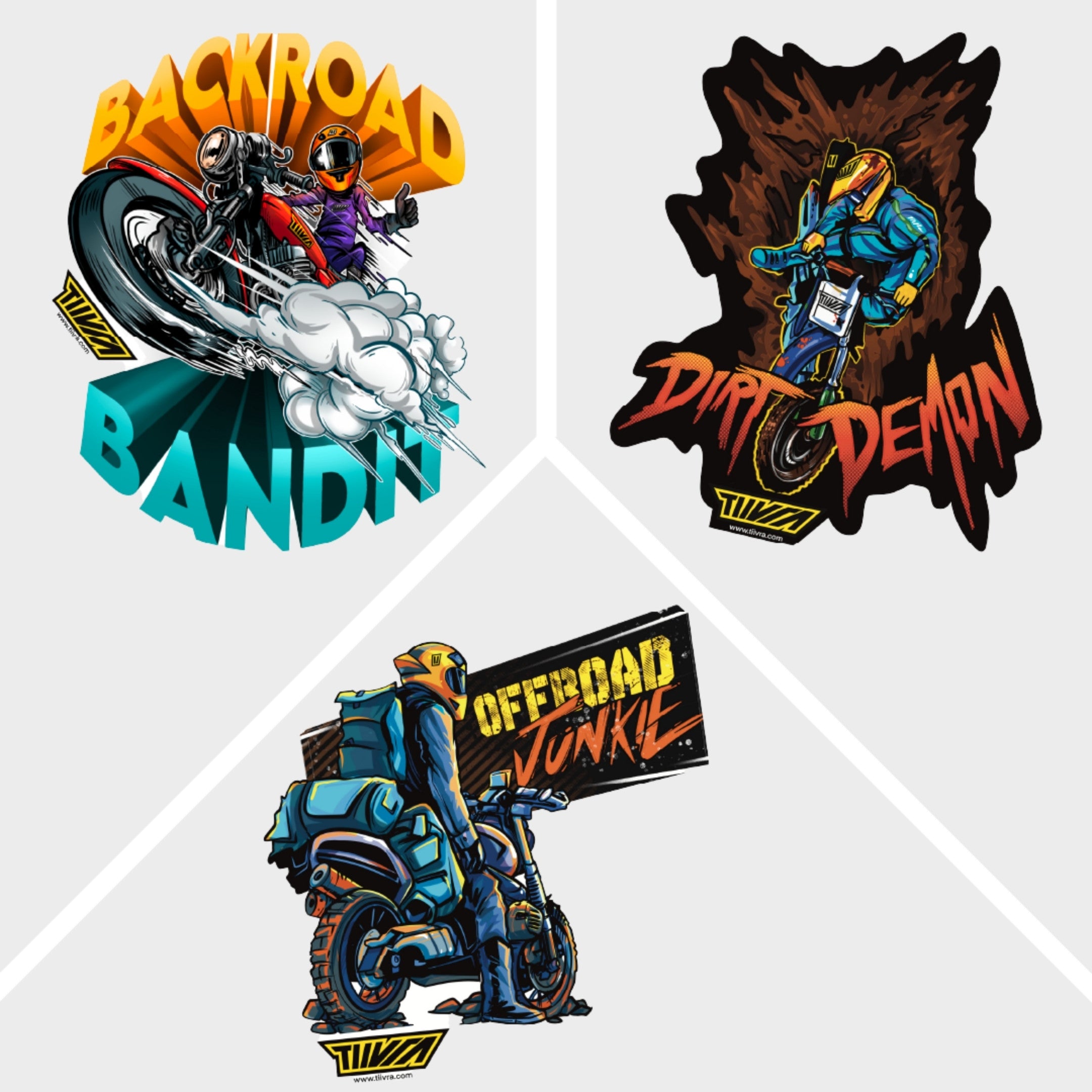 Sticker Combo - Pack of 3