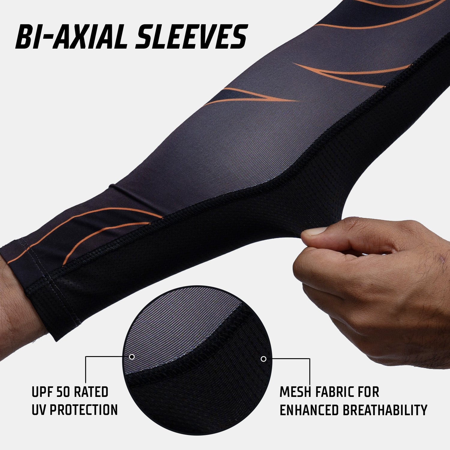 Stingray Bi-Axial Arm Sleeves - Gold